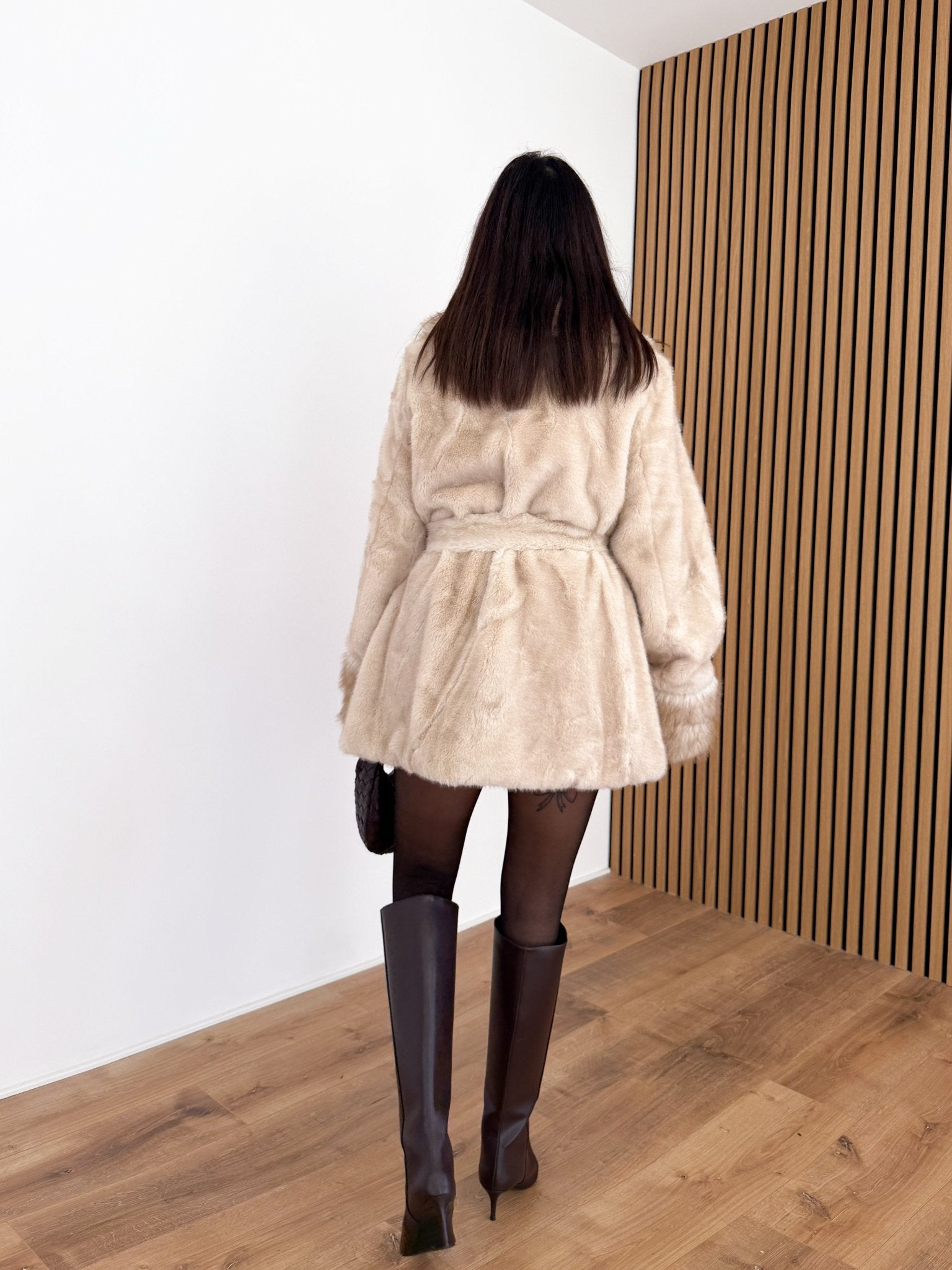 Pelliccia Vulcano - Beige - SAINTH