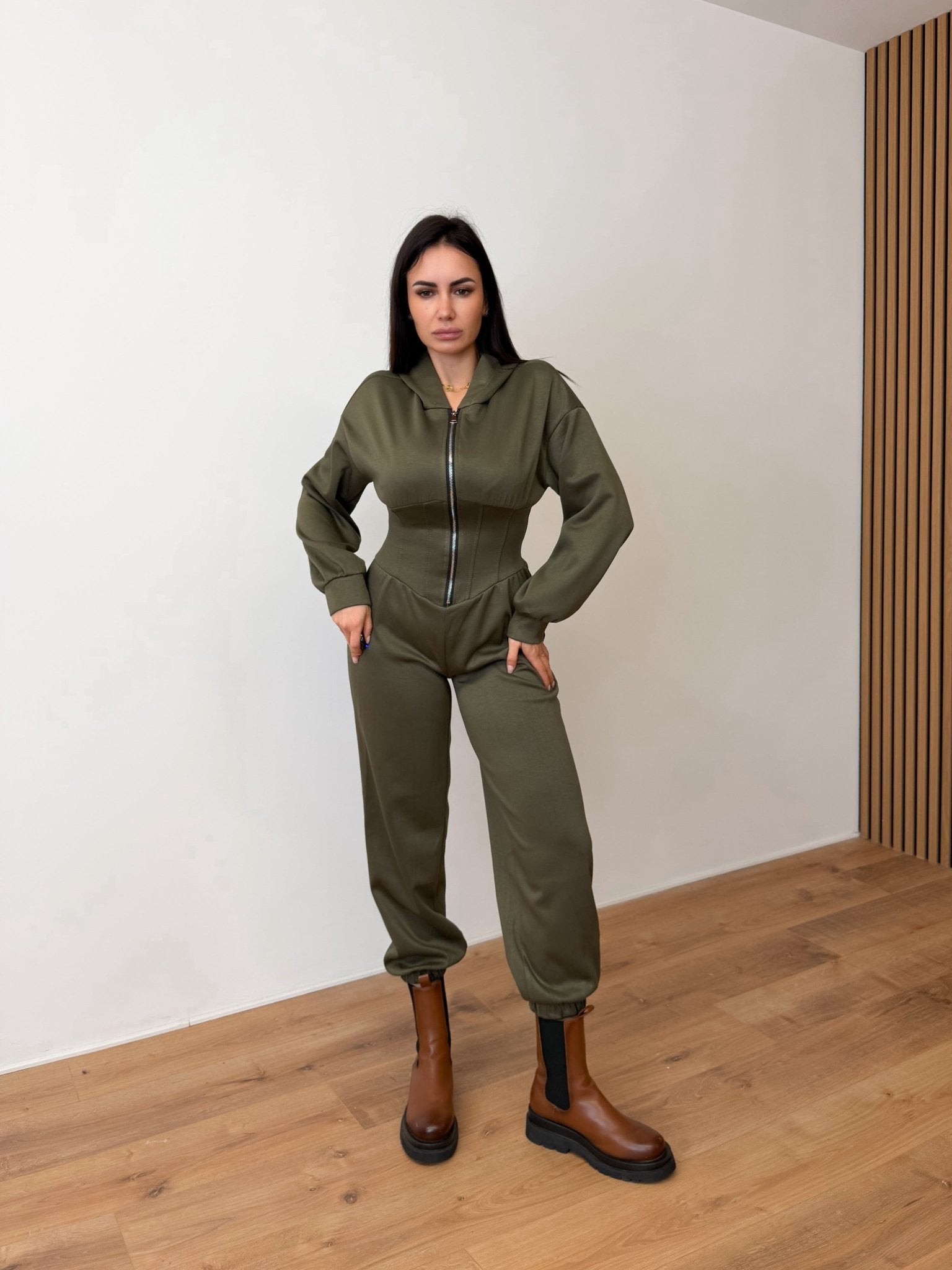 Tuta Intera Comfy - Army Green - SAINTH