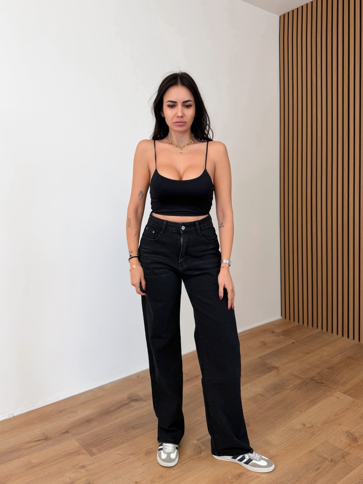 Top Fascia - Nero - SAINTH