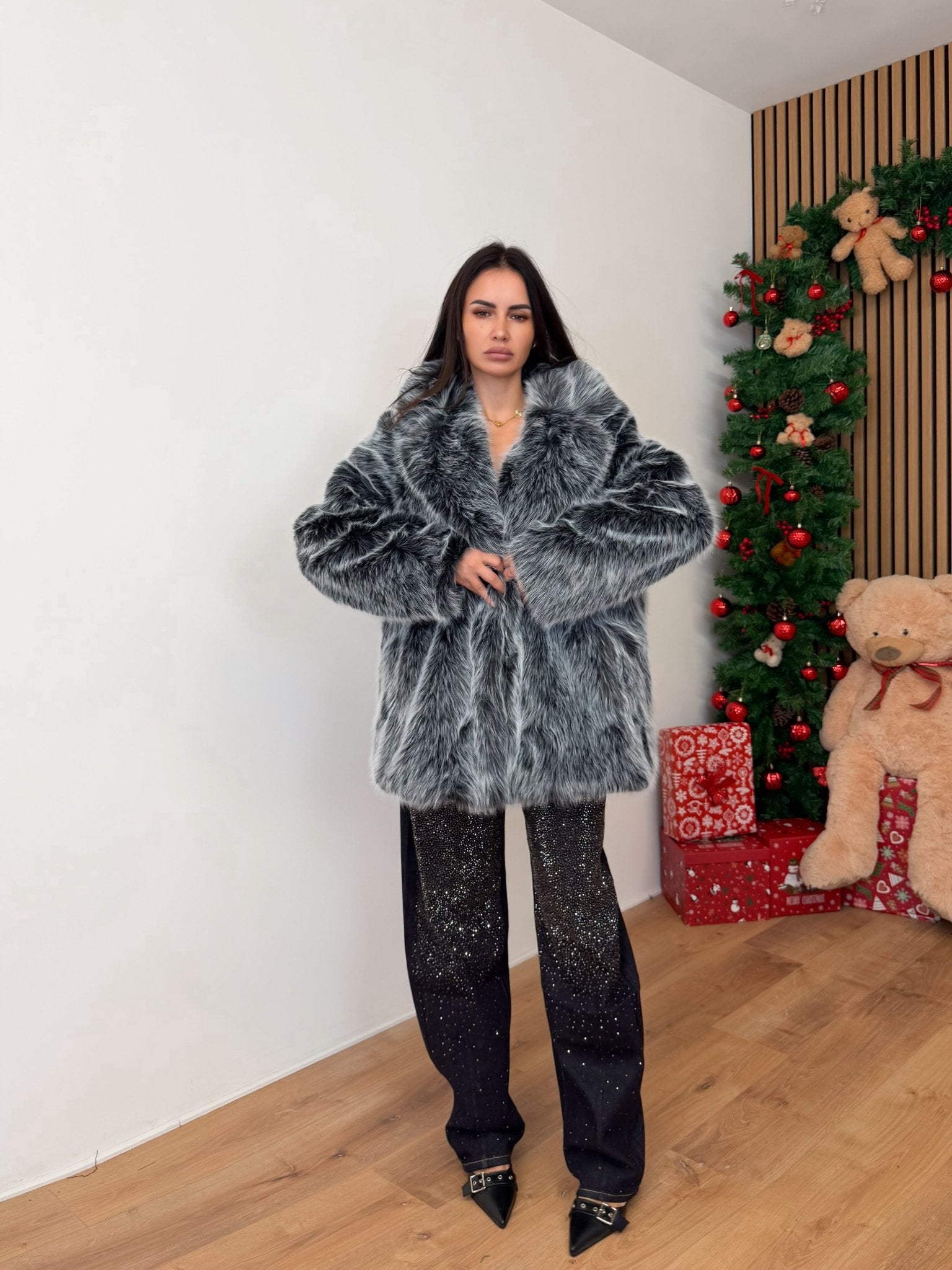 Pelliccia Polo Nord - Fumè - SAINTH