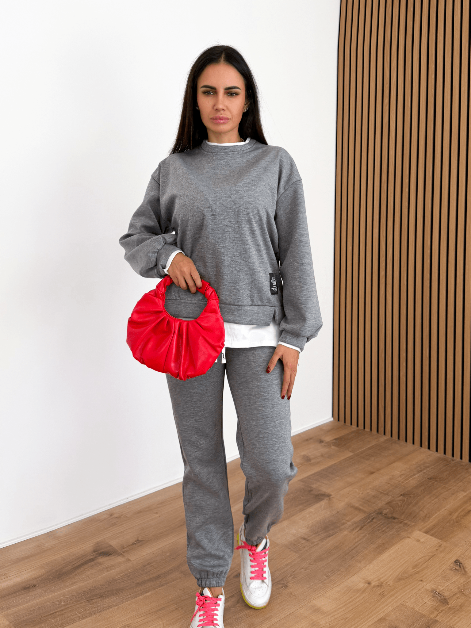 Completo Tuta Toppa - Grigio - SAINTH