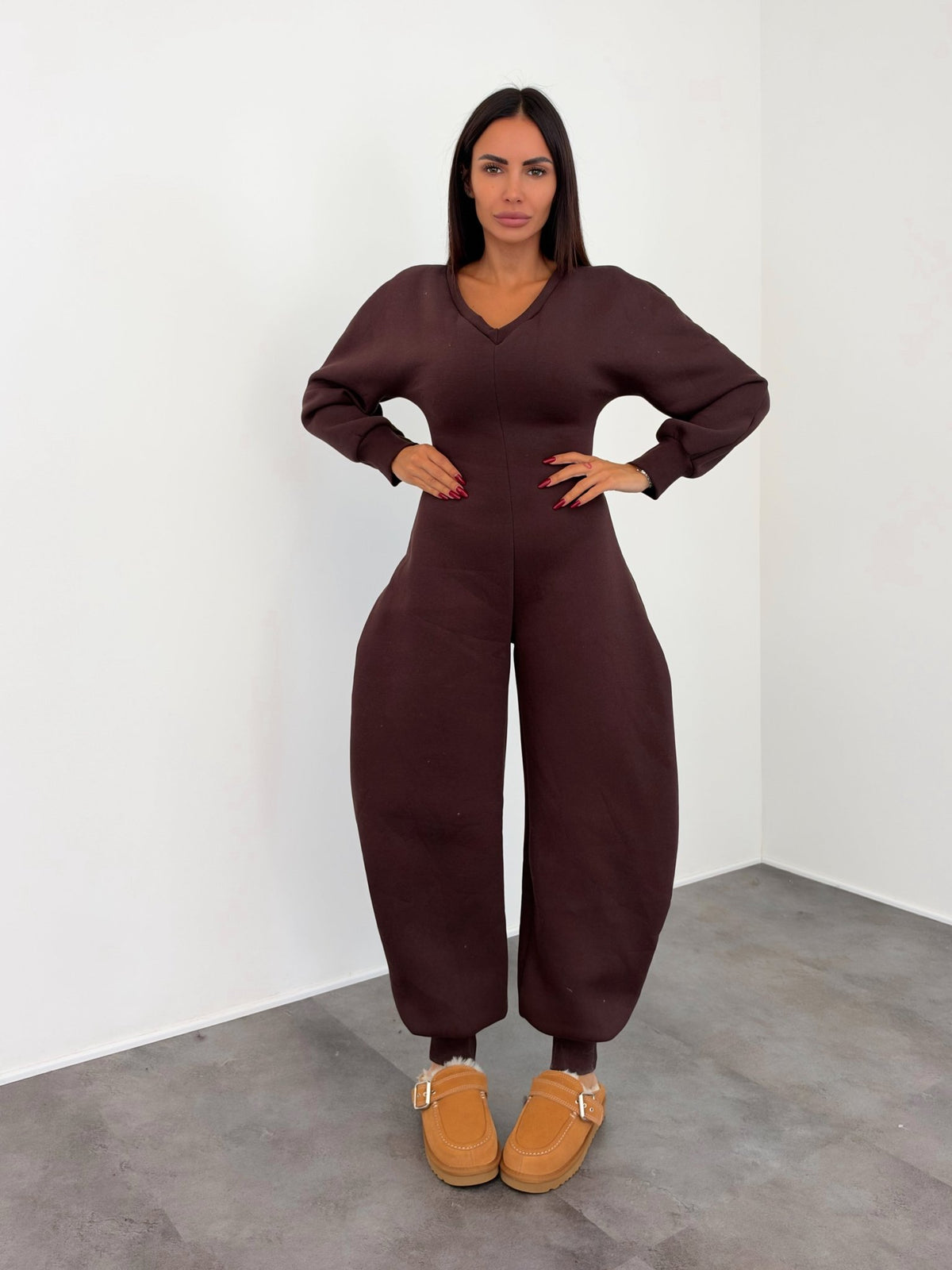 Tuta Intera Mousse - Marrone - SAINTH