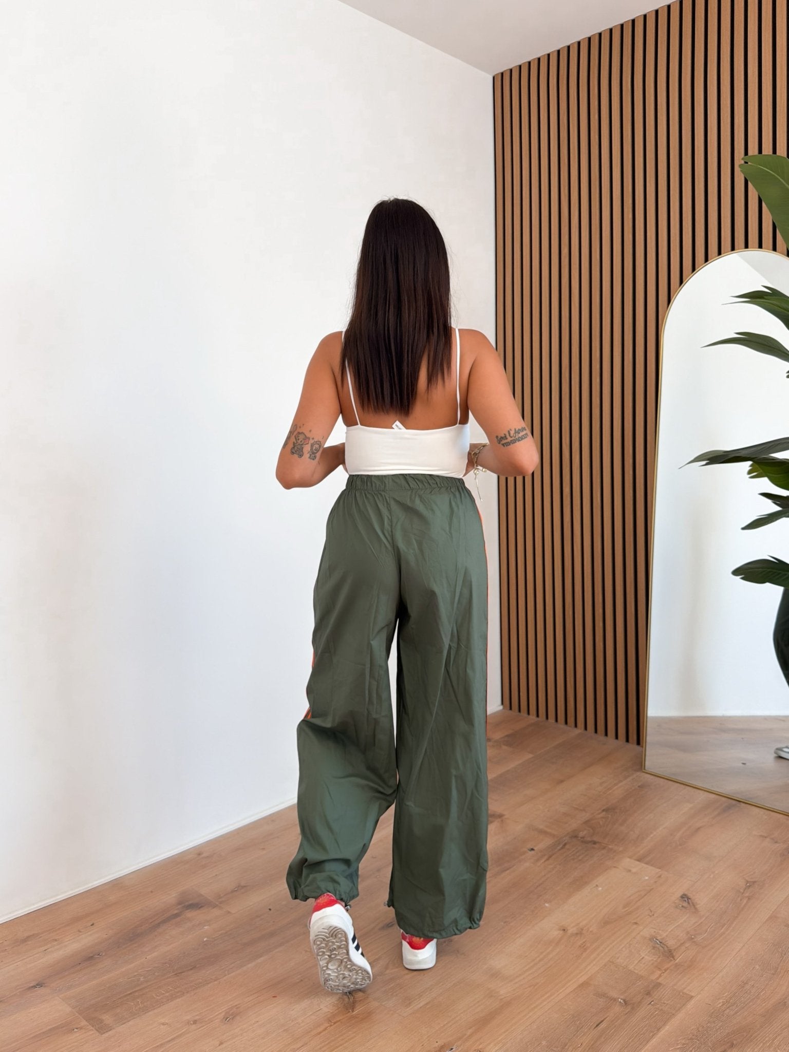 Pantalone Parachute - Army Green - SAINTH