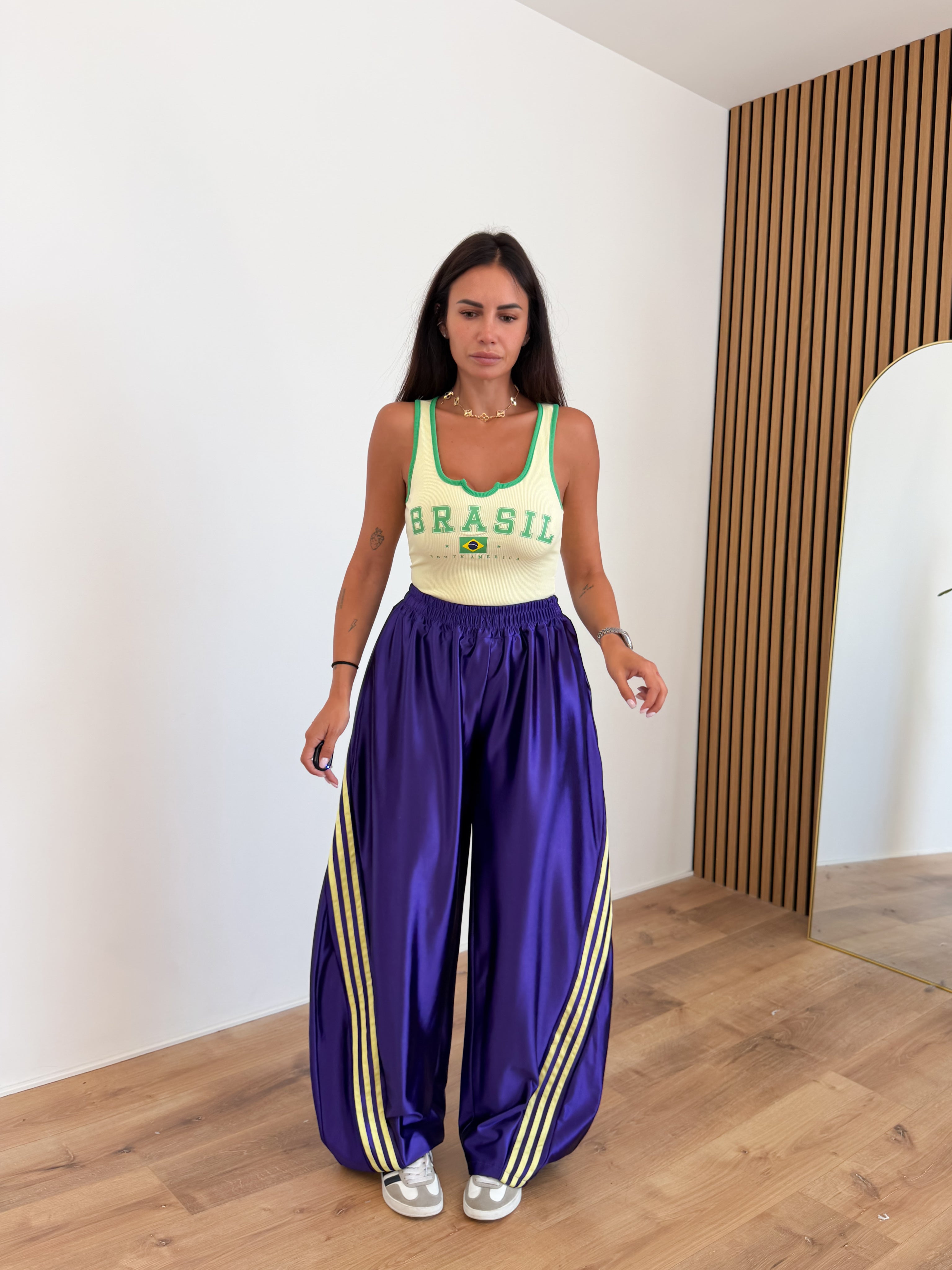 Pantalone Tuta Level - Viola
