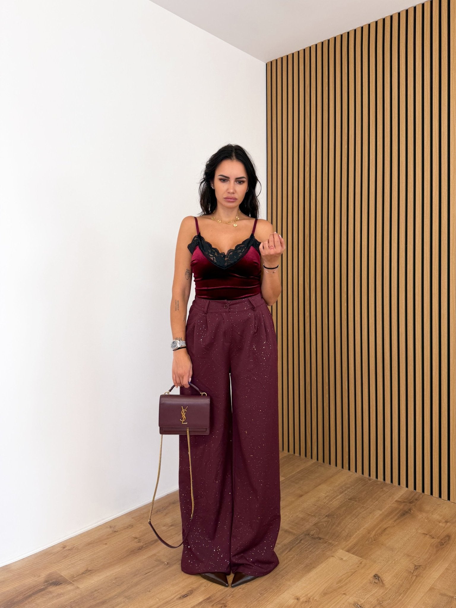 Body Velvet - Bordeaux - SAINTH