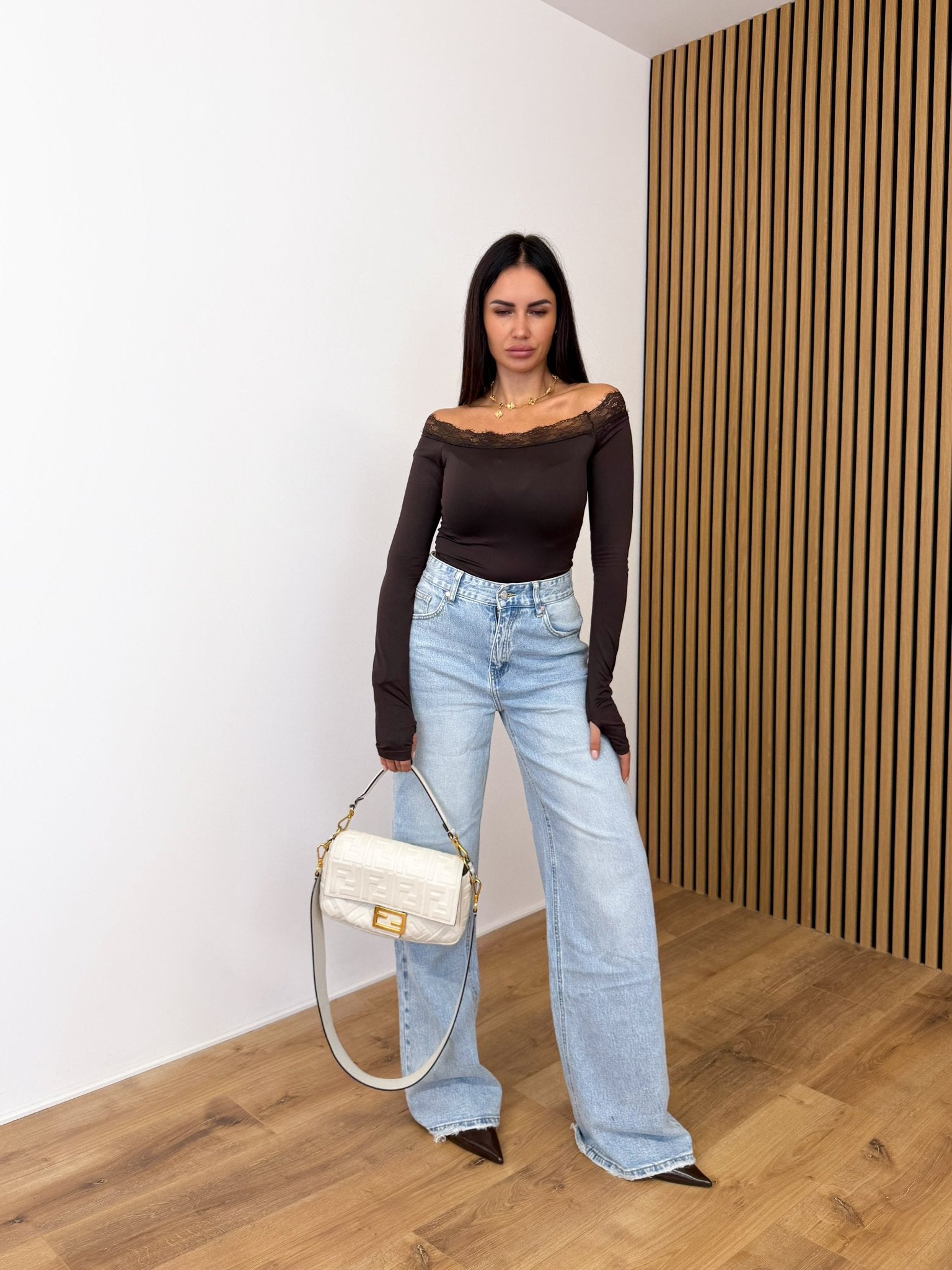 Maglietta Barchetta - Marrone - SAINTH