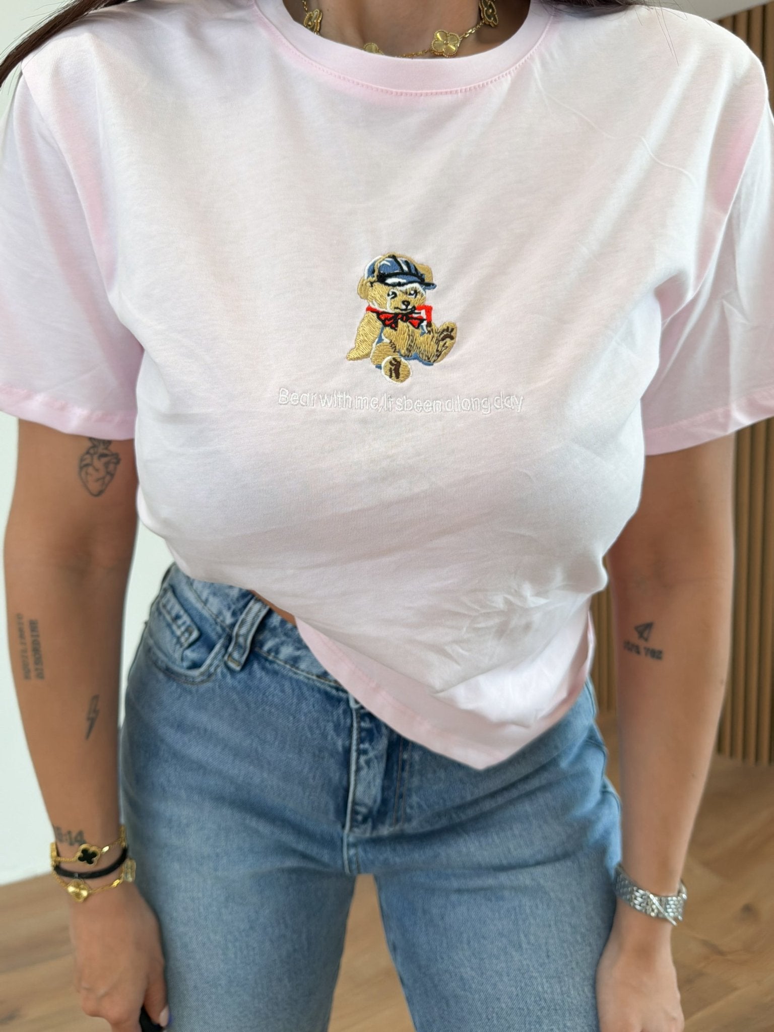 Maglietta Bears - Rosa - SAINTH