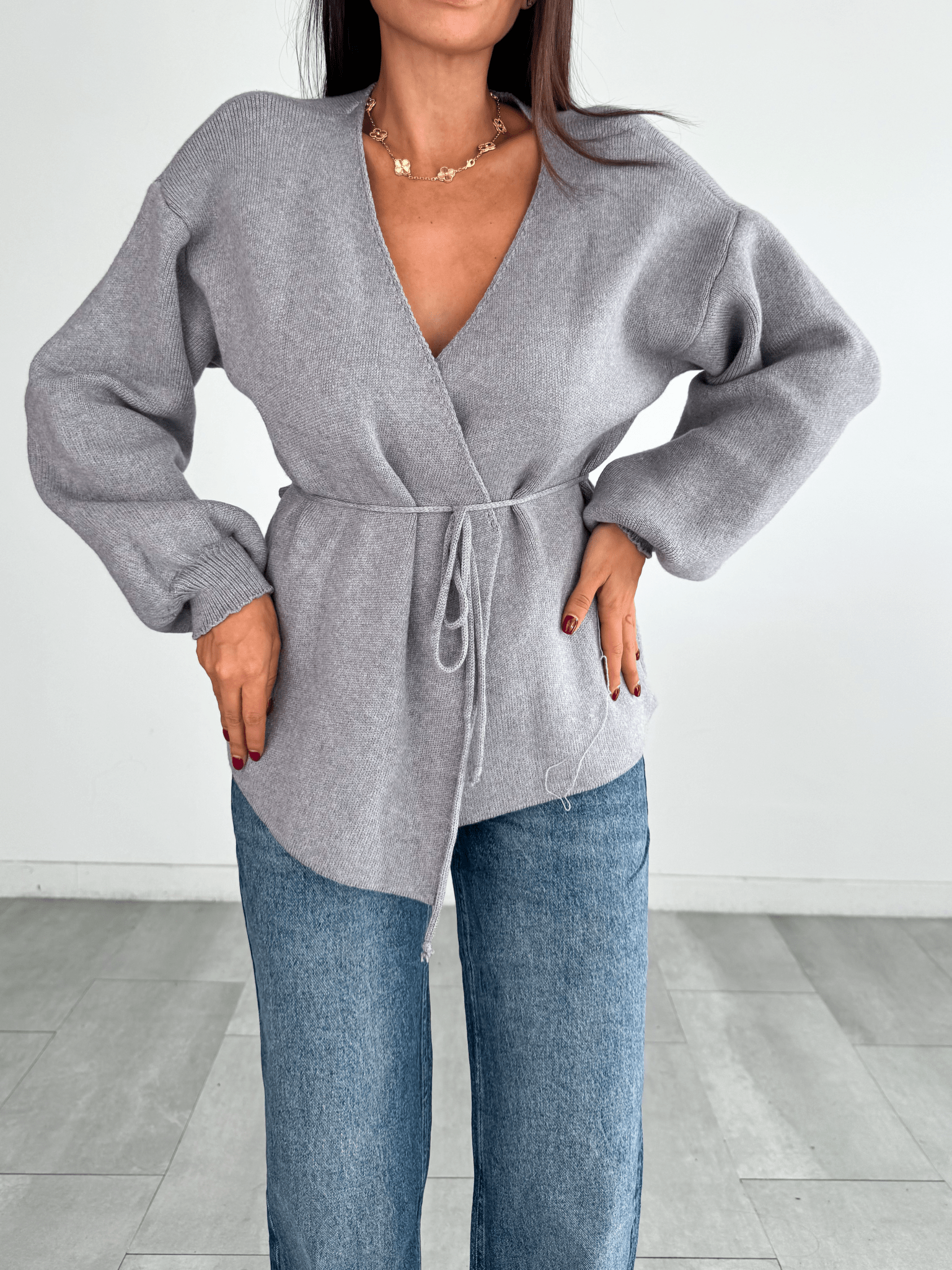 Pull Lovely - Grigio - SAINTH