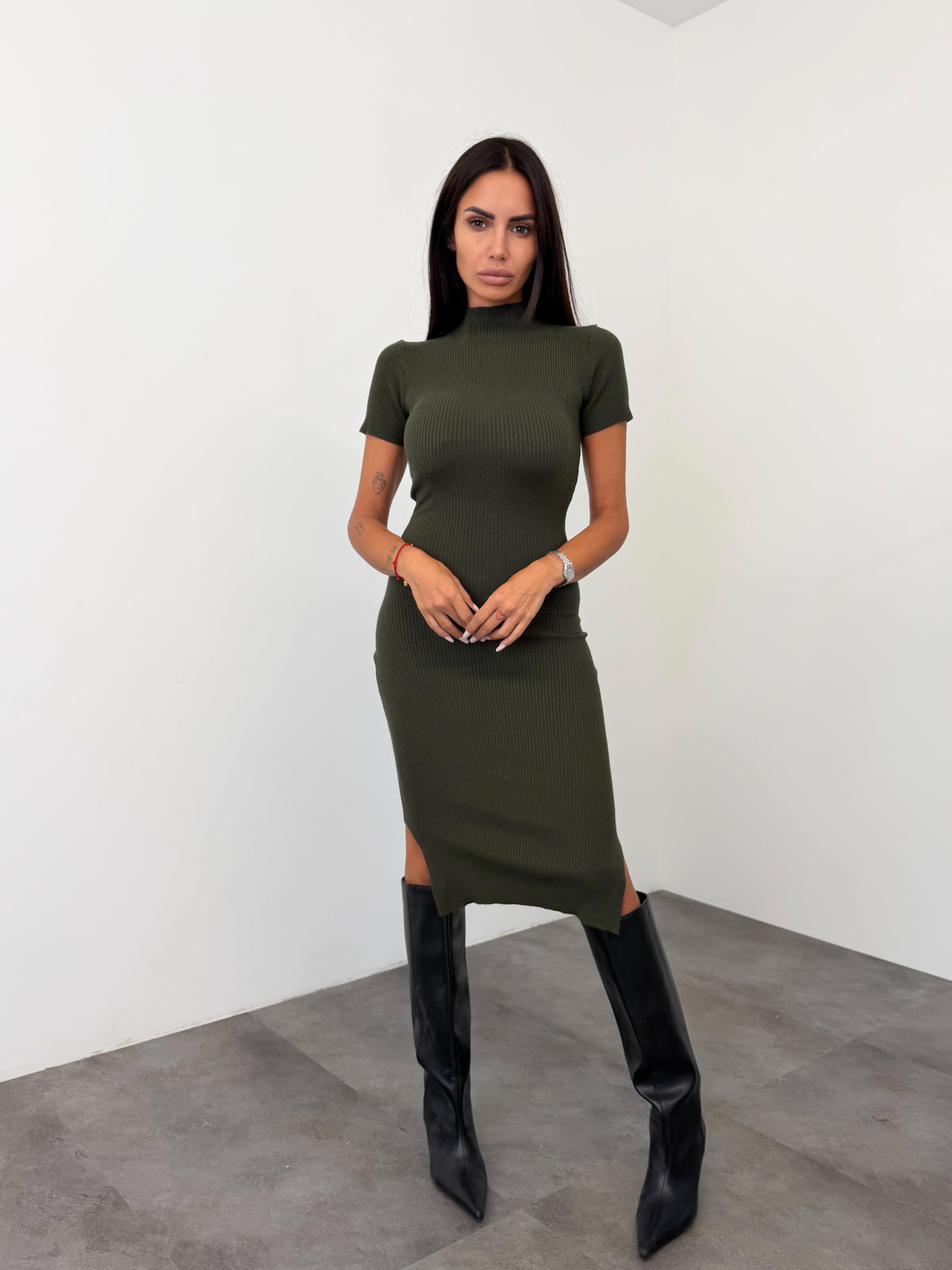 Abito Pull Tender - Army Green