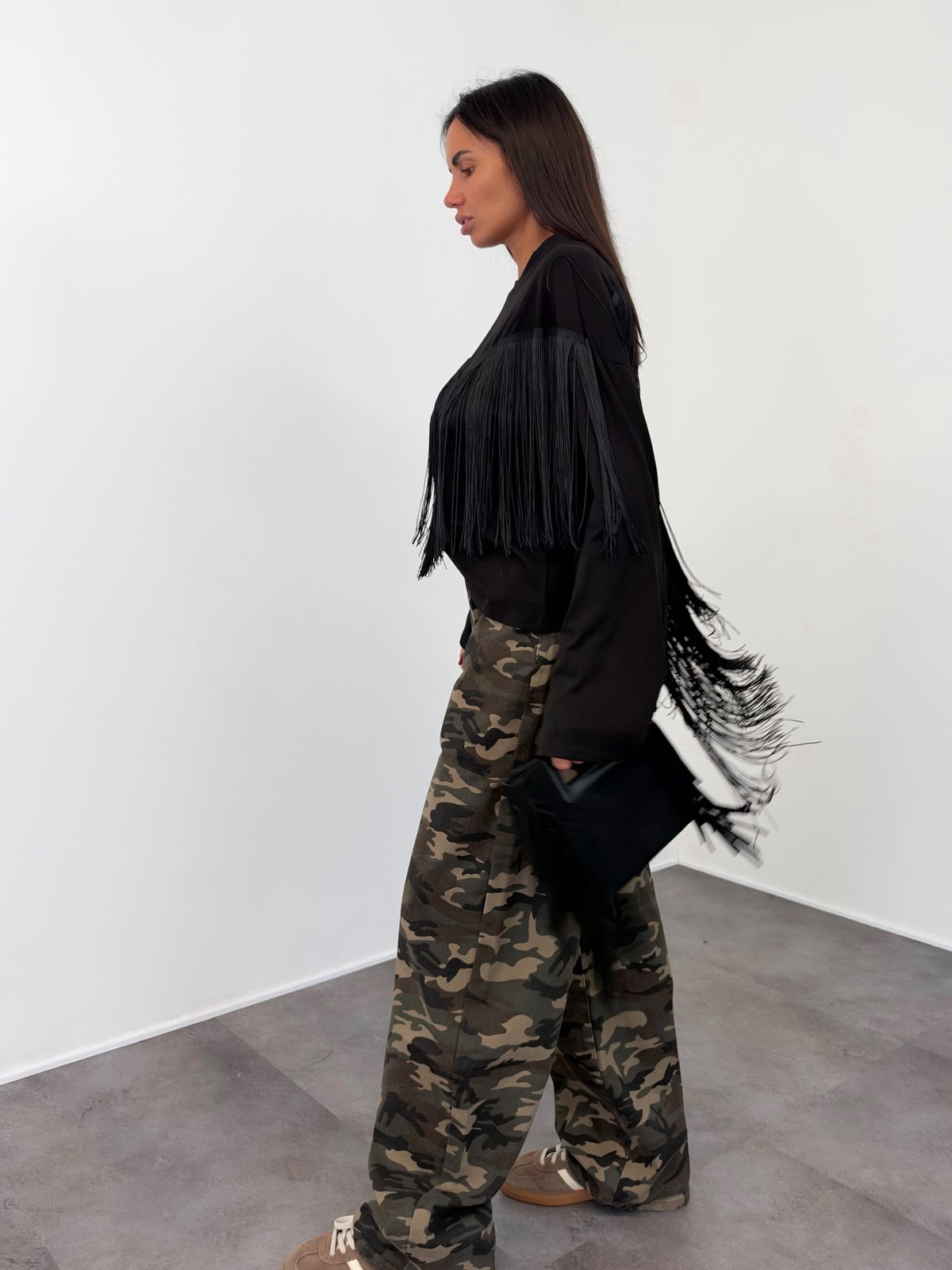 Maglia Navaho - Nera - SAINTH