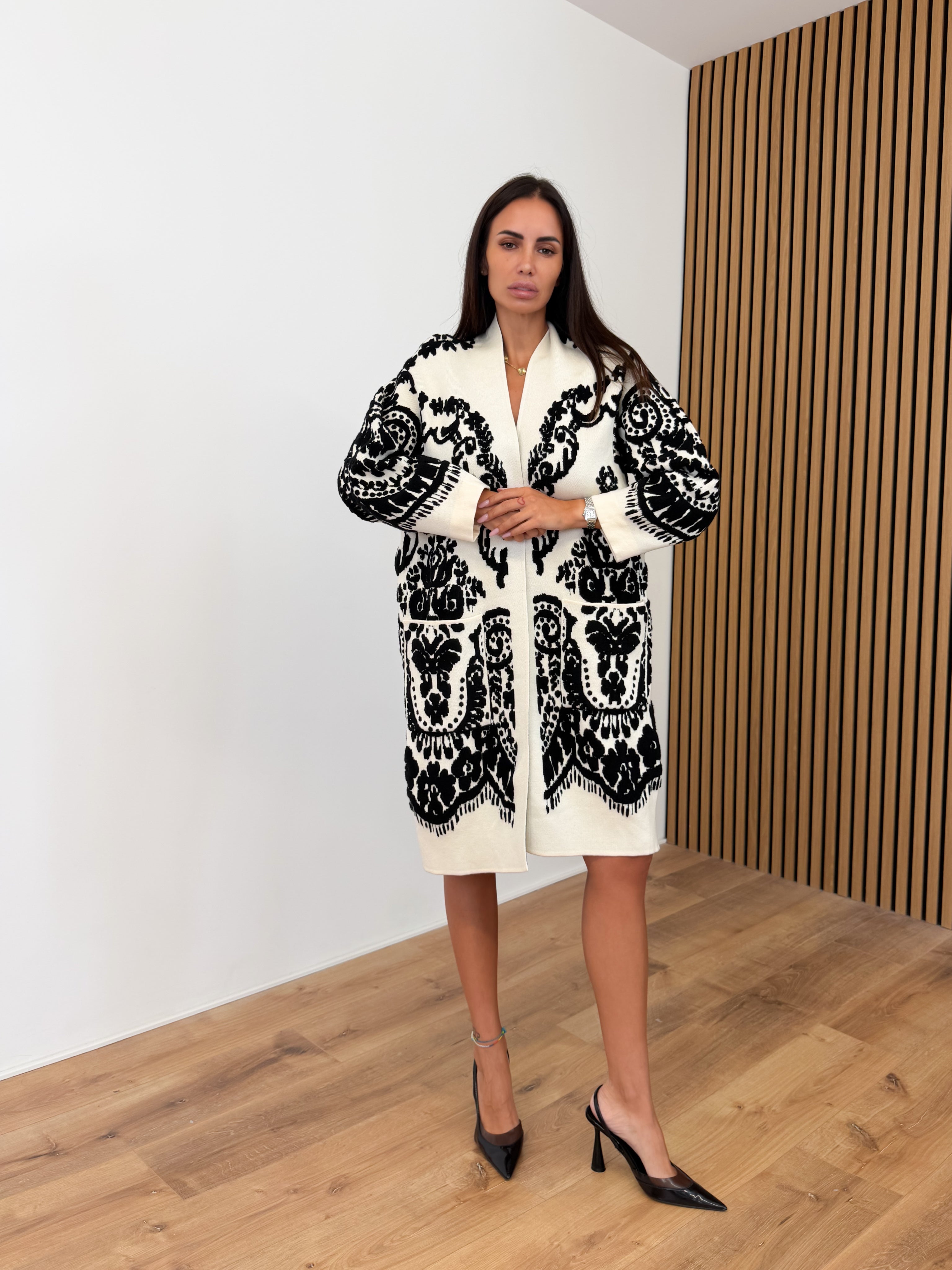Cardigan Maiolica - Burro