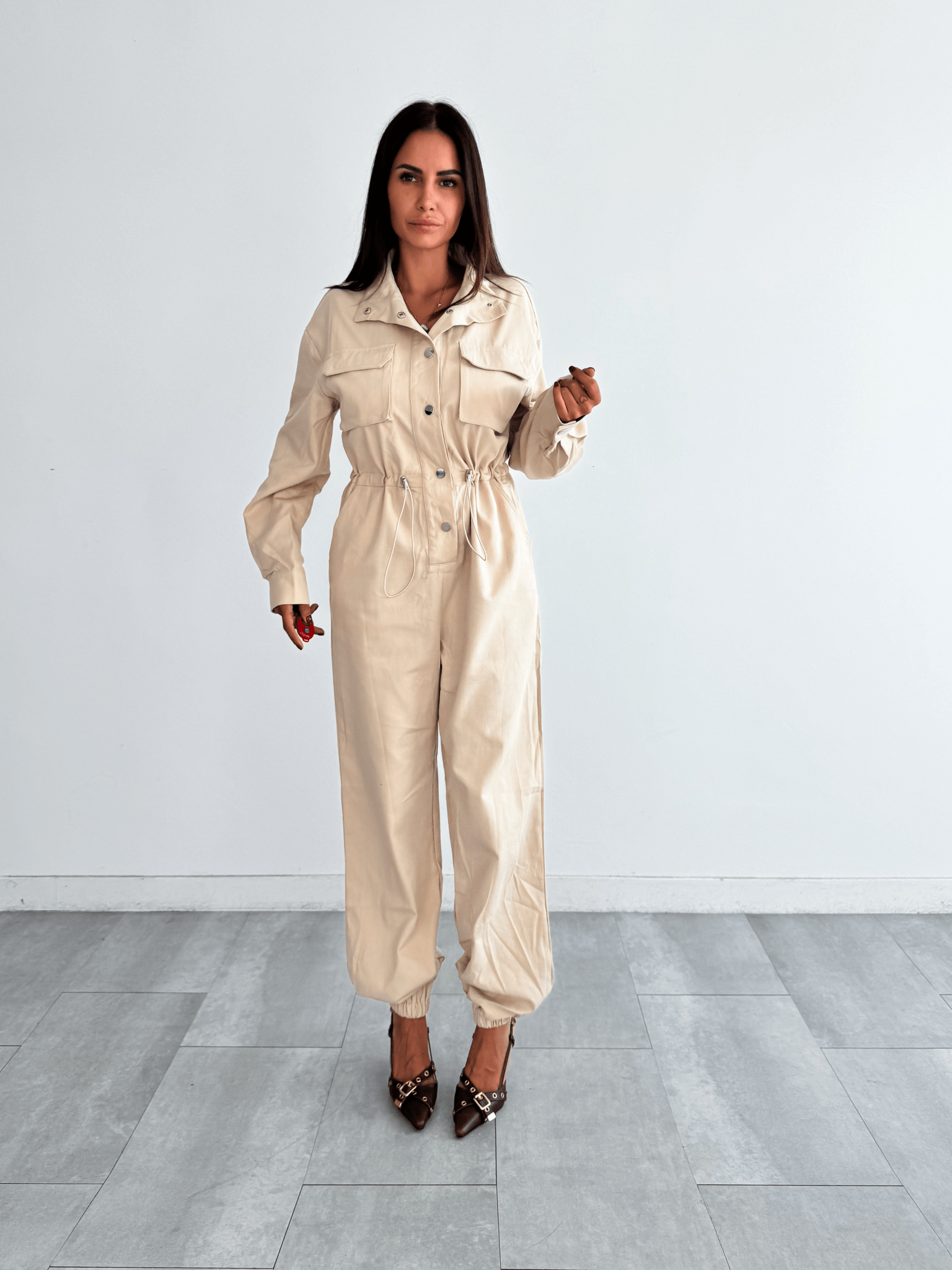 Tuta Intera ArmDay - Beige - SAINTH