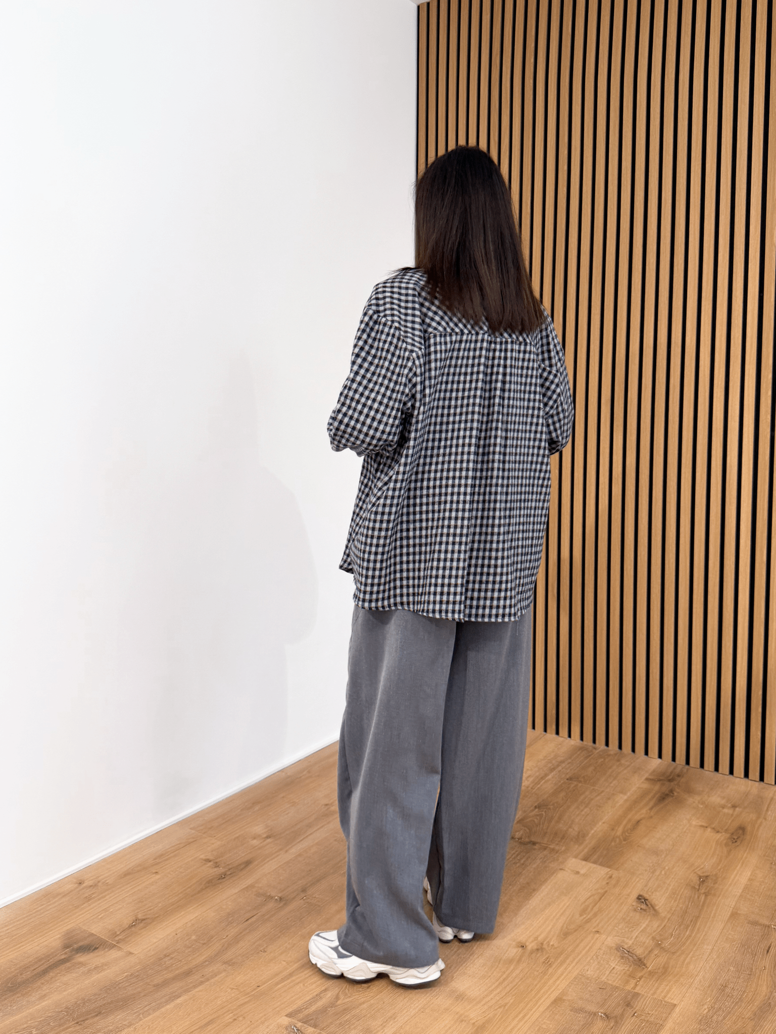 Camicia Square Spallona - Blu - SAINTH