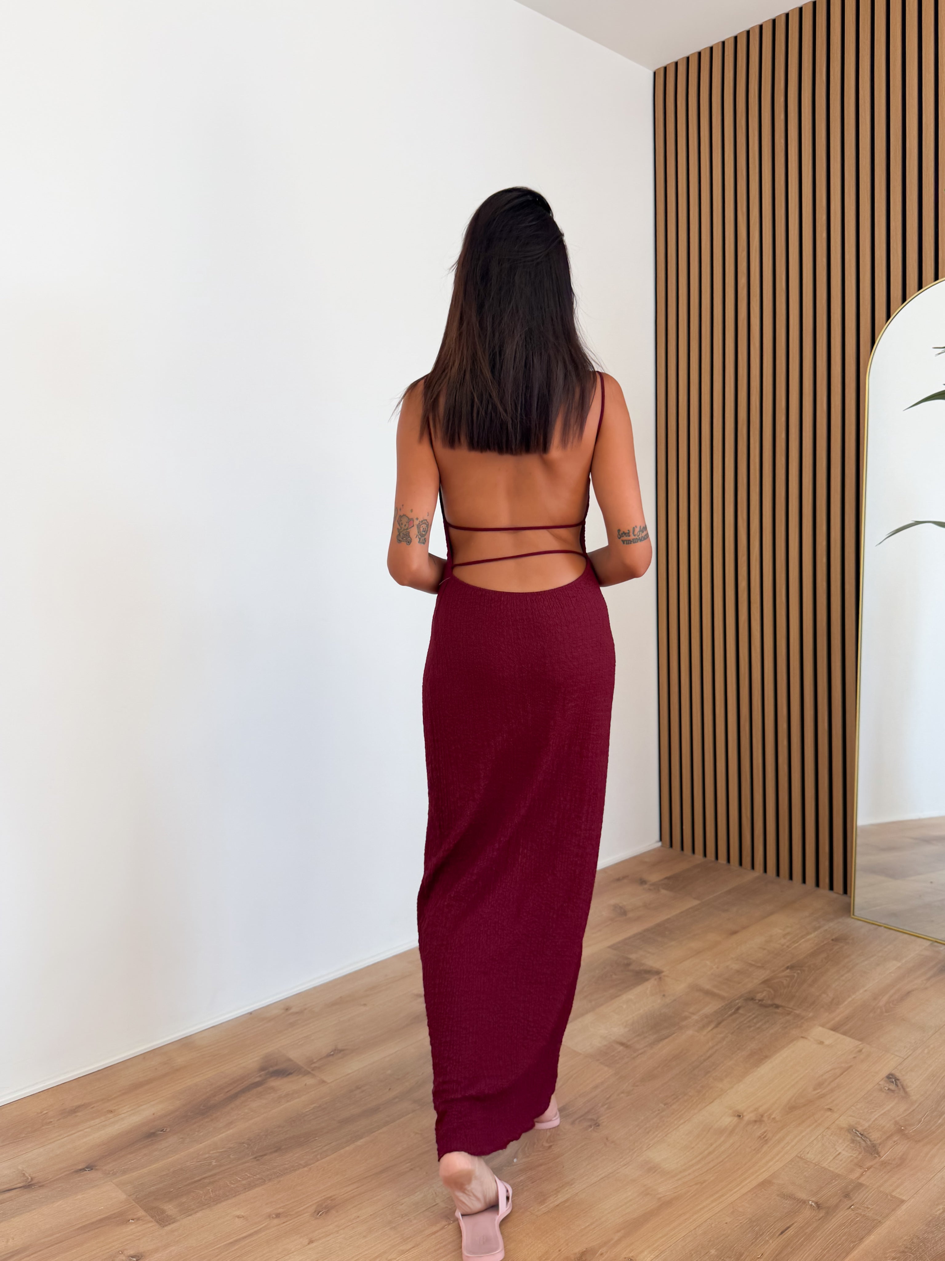 Abito Marta - Bordeaux