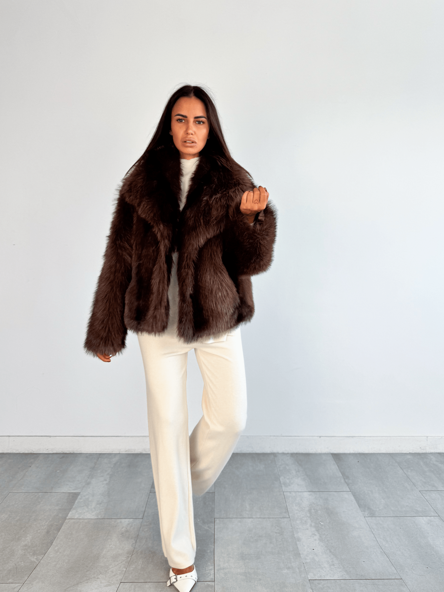 Pelliccia Grizzly - Marrone - SAINTH