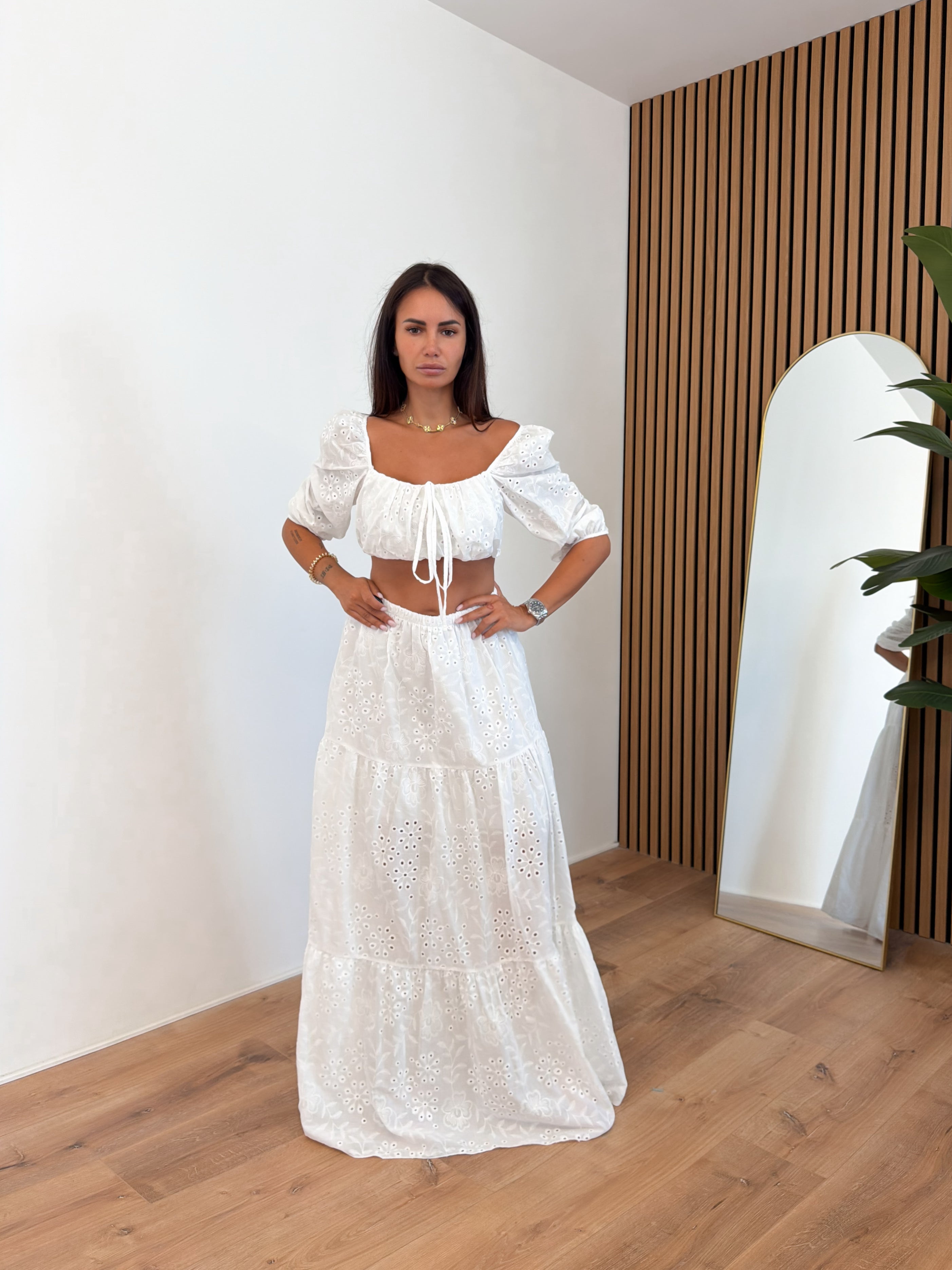 Coordinato Radici - Bianco