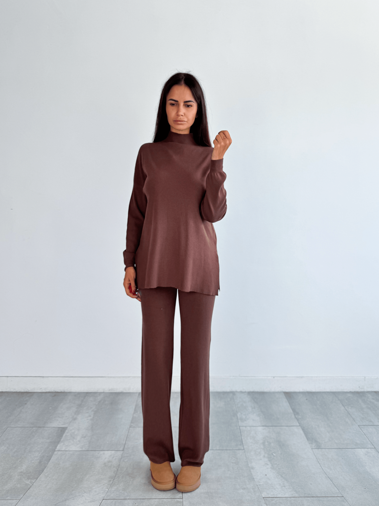 Coordinato Soft - Marrone - SAINTH