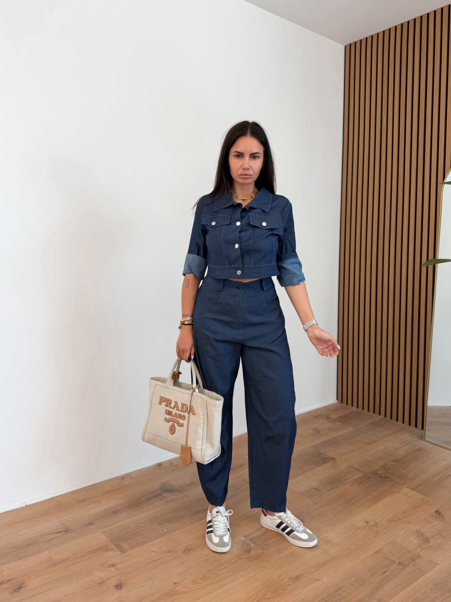 Coordinato Floria - Denim - SAINTH