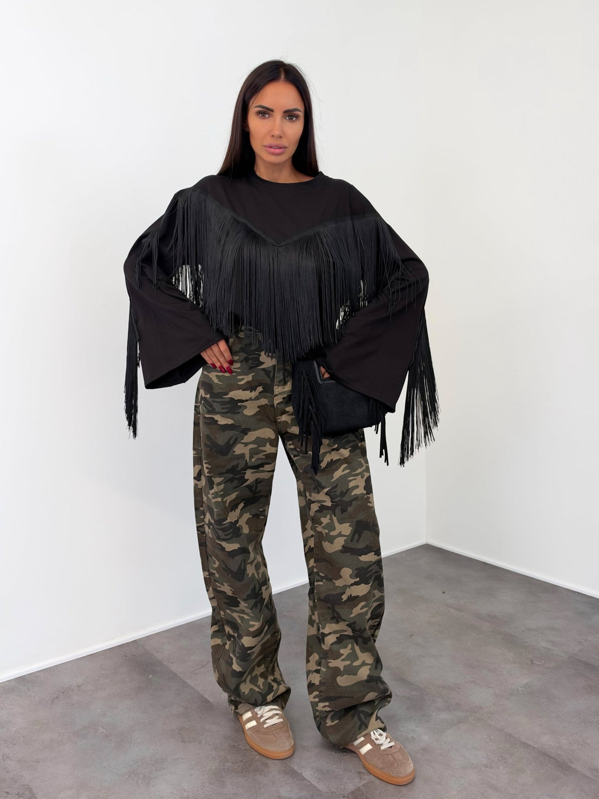 Maglia Navaho - Nera - SAINTH