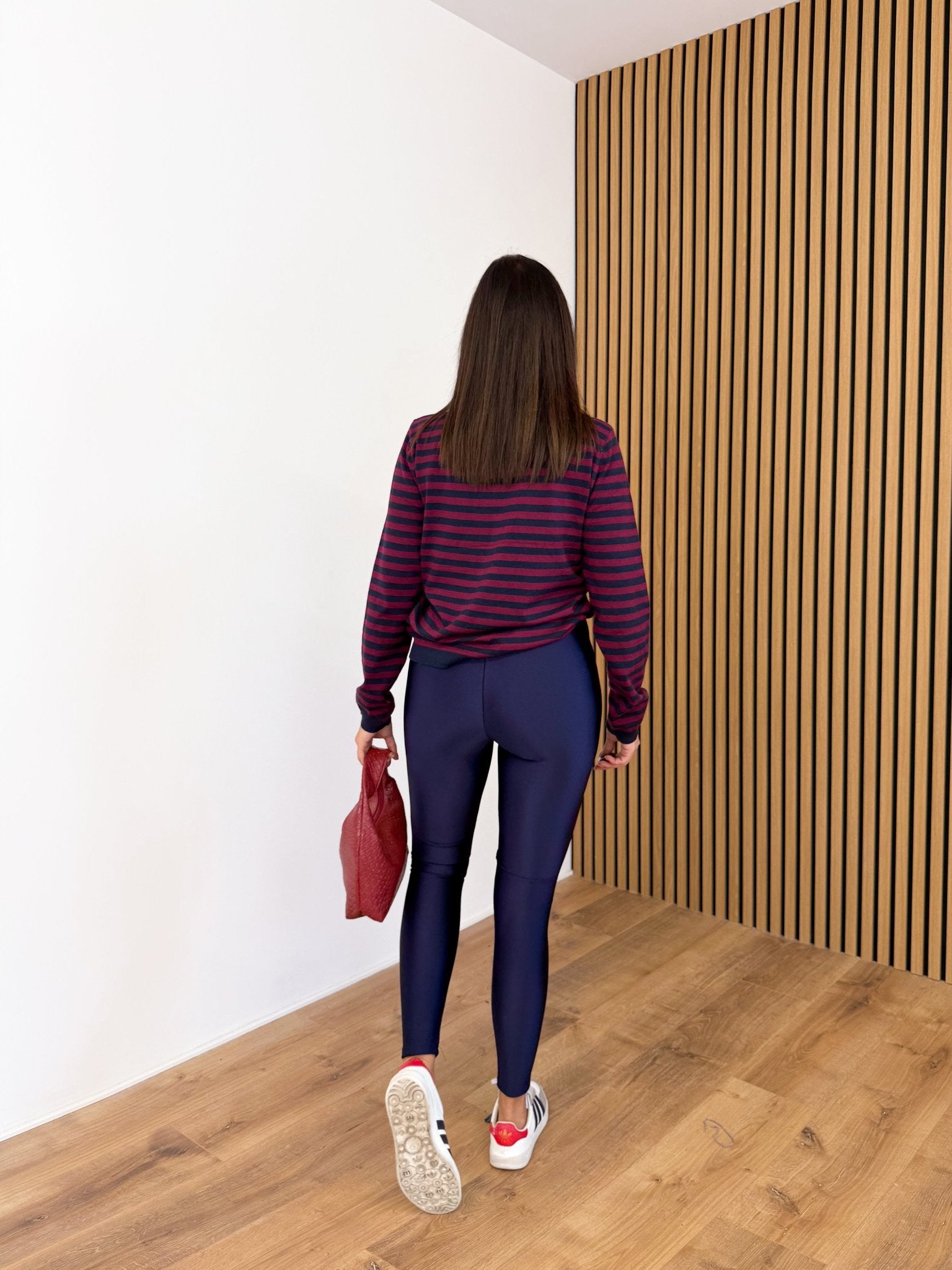 Leggings Felpato Metal - Blu - SAINTH