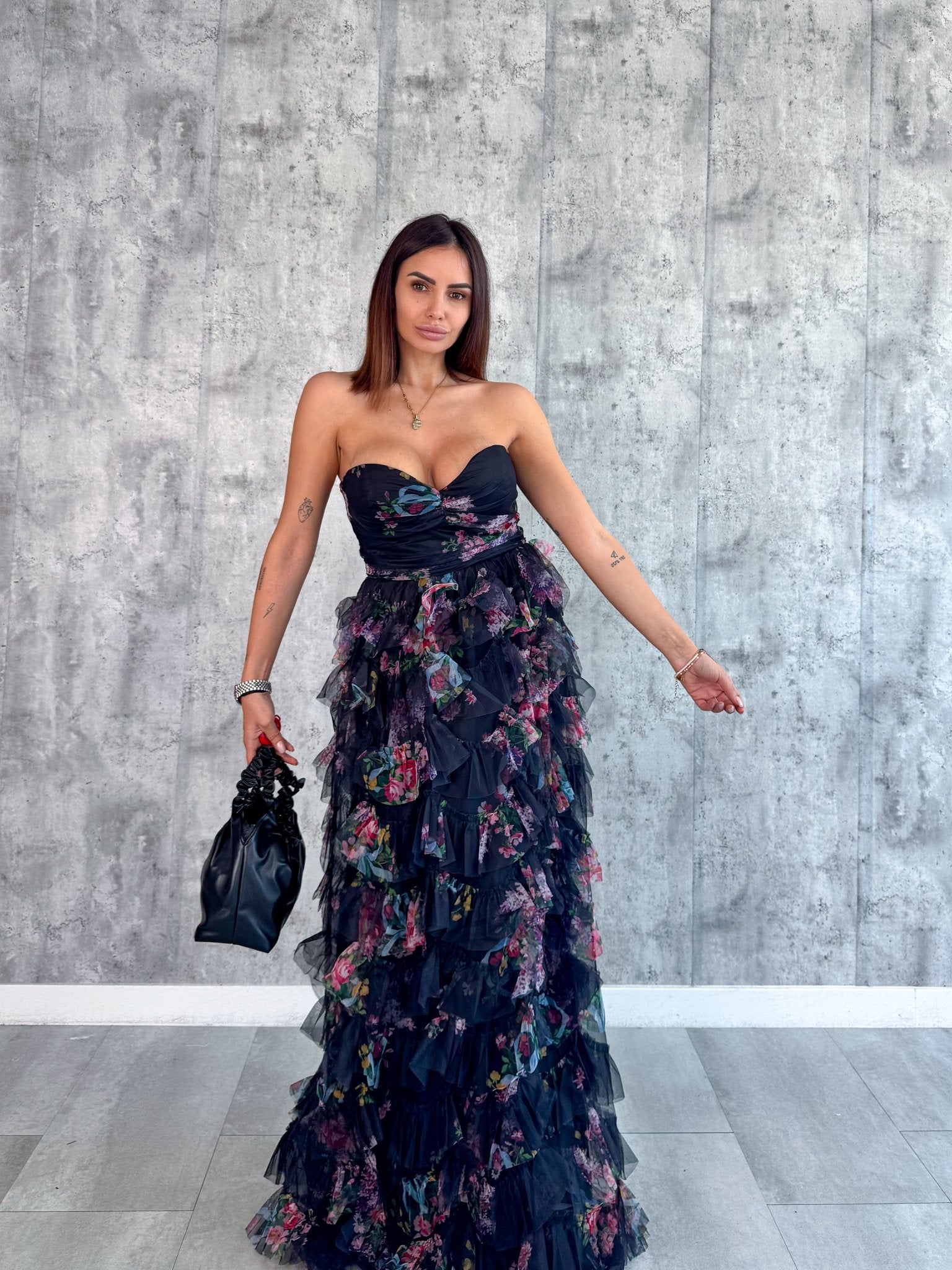 Abito Dolcemente - Nero - SAINTH