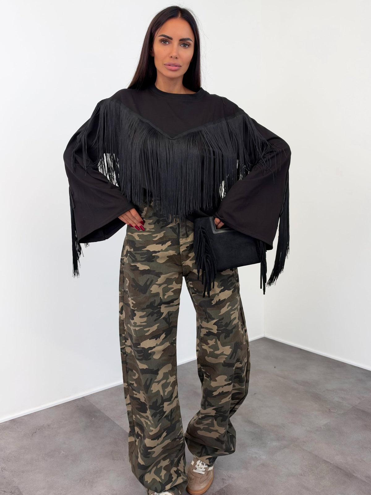 Maglia Navaho - Nera - SAINTH