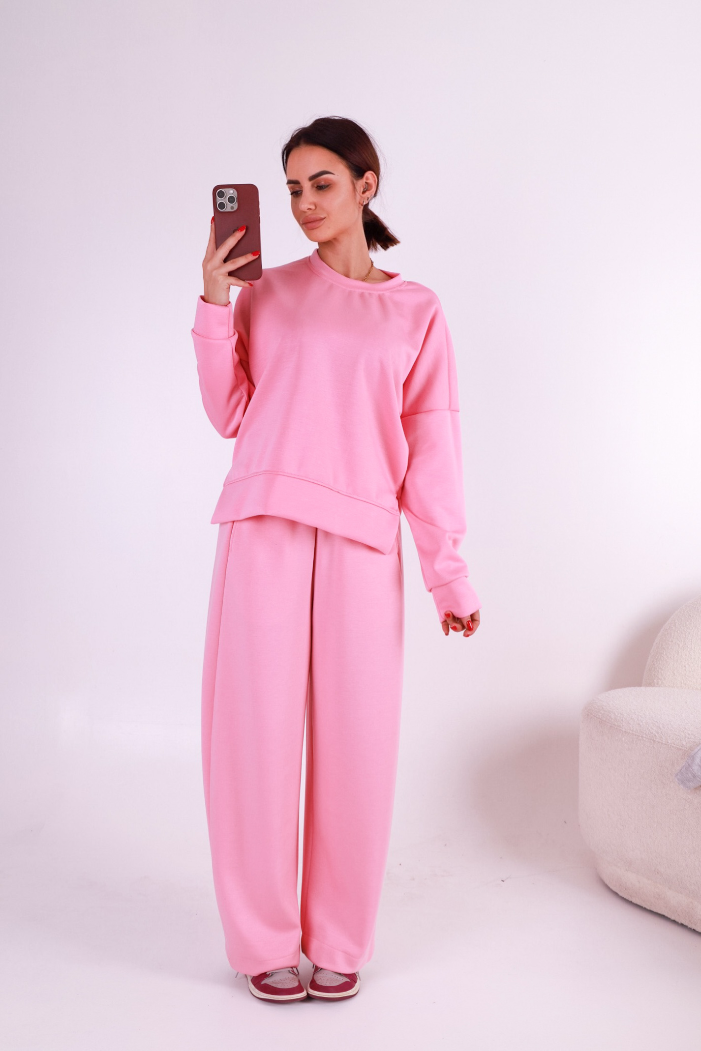 Pantalone Ball - Baby Pink