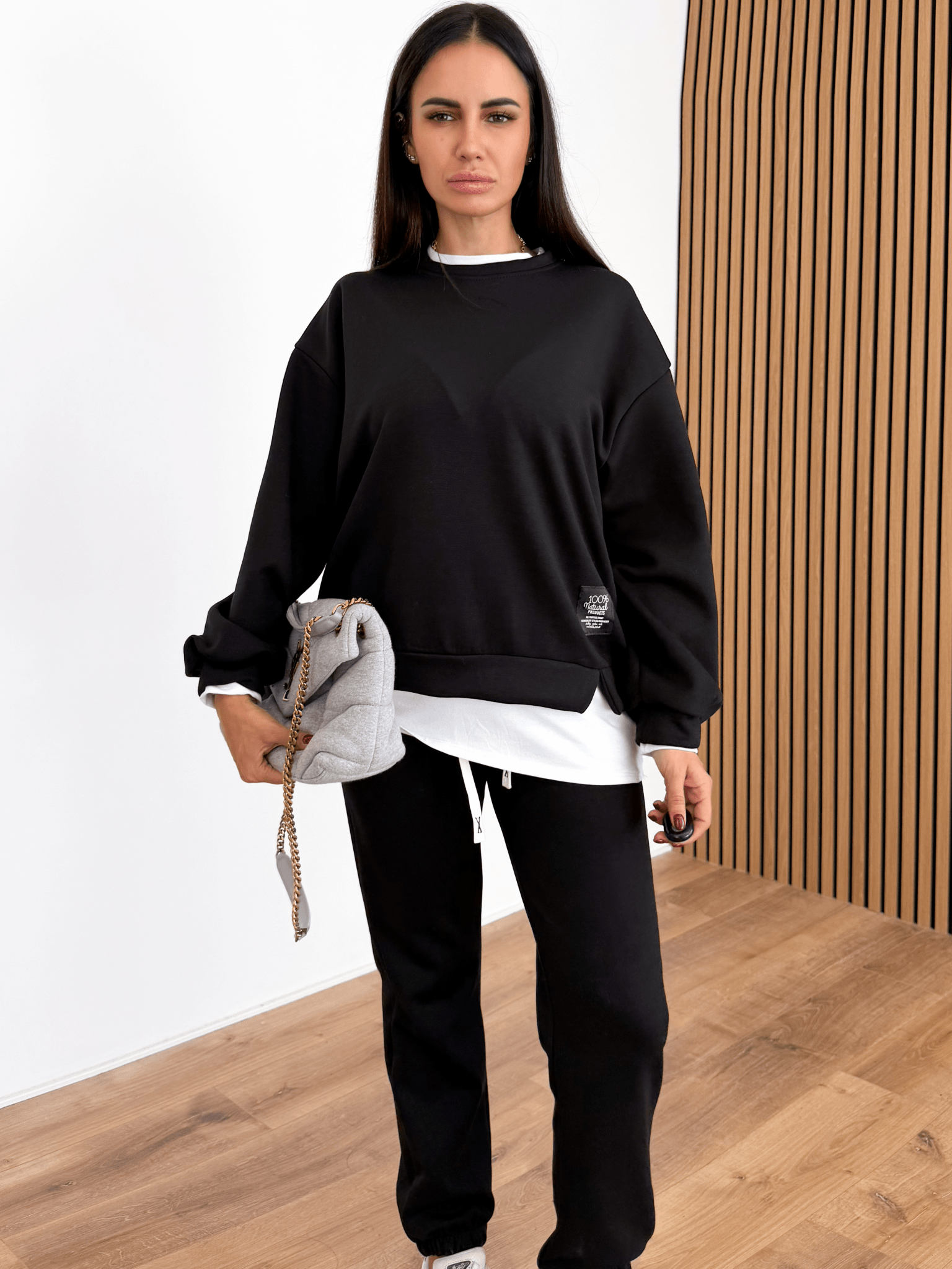 Completo Tuta Toppa - Nero - SAINTH