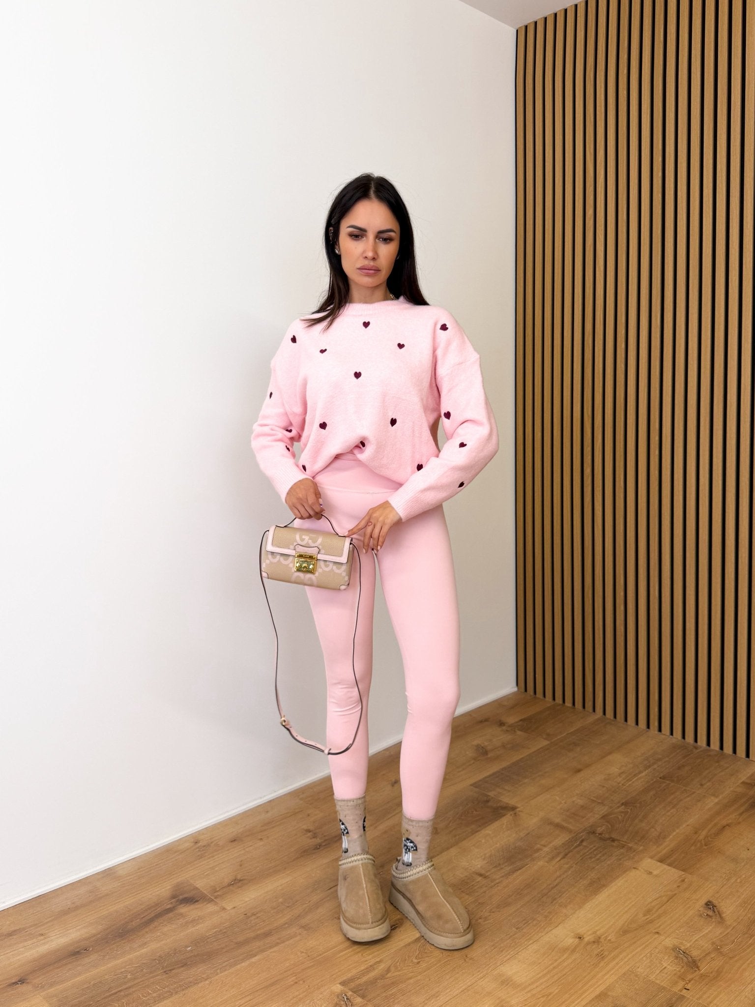 Pull Cuoricini - Rosa - SAINTH