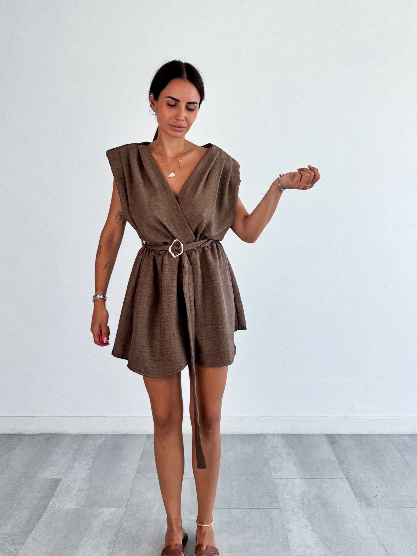 Tutina Spallona - Marrone - SAINTH