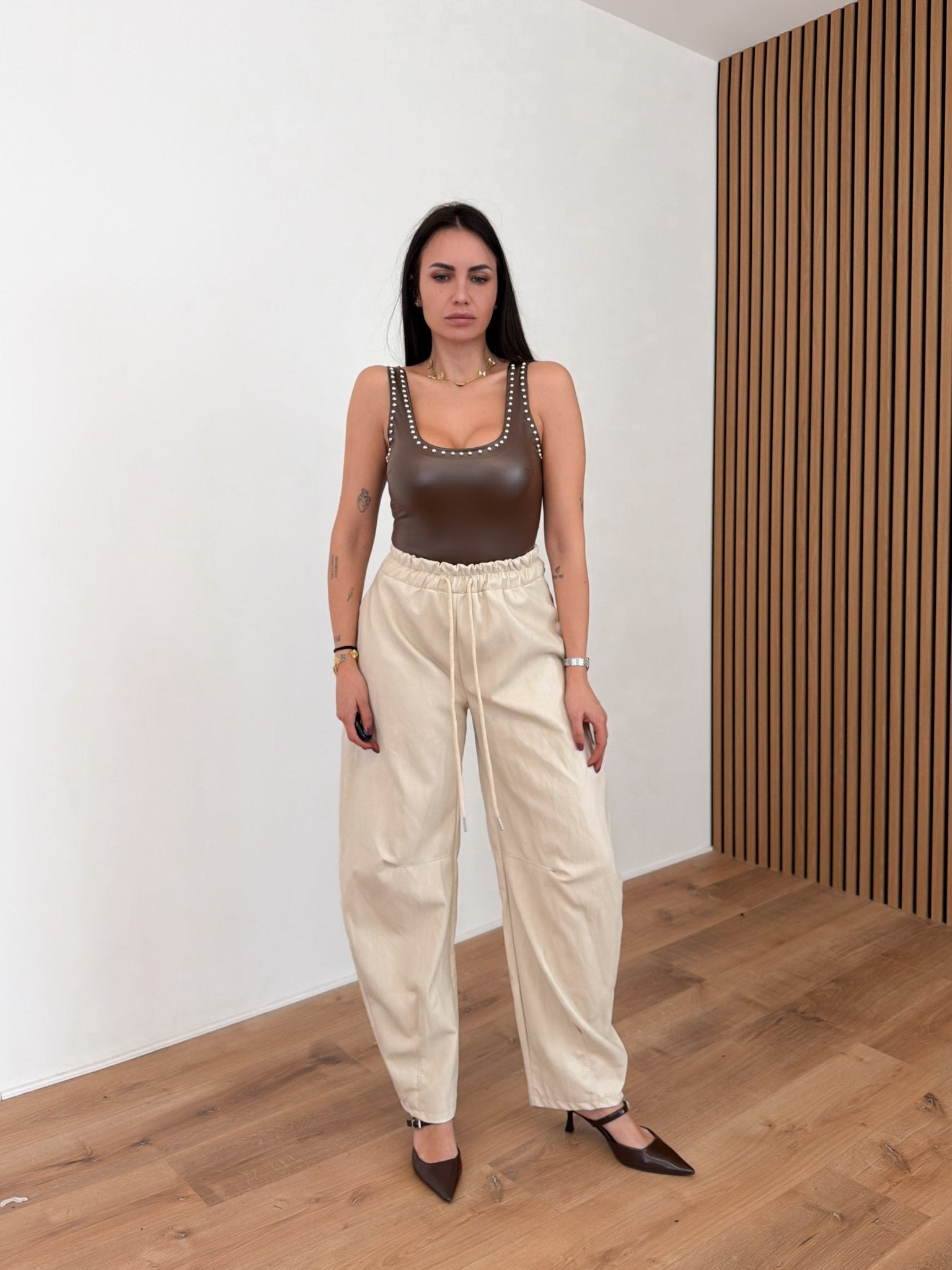 Pantalone Ecop Balloon - Burro - SAINTH