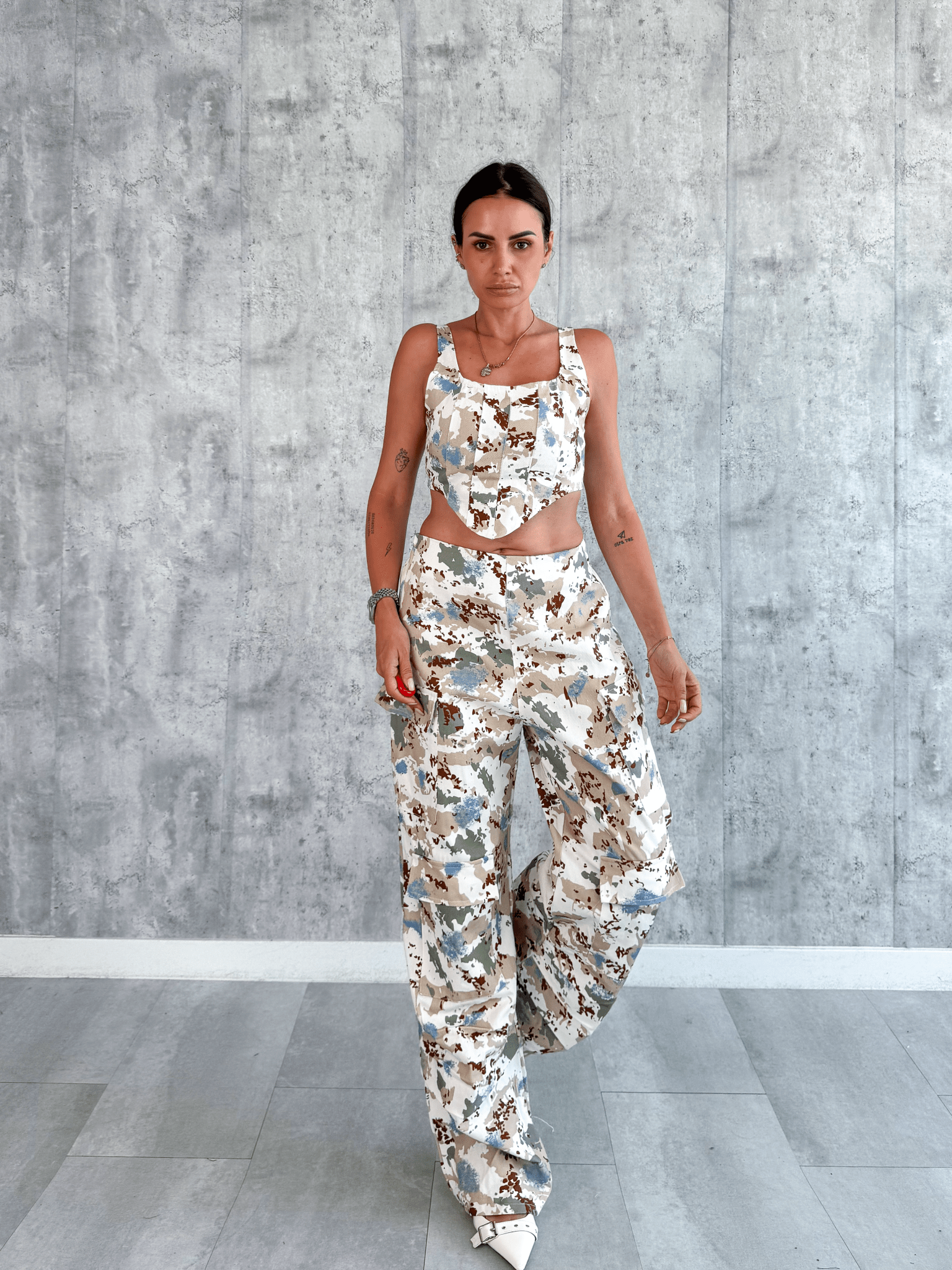 Completo Meneguara - Bianco - SAINTH