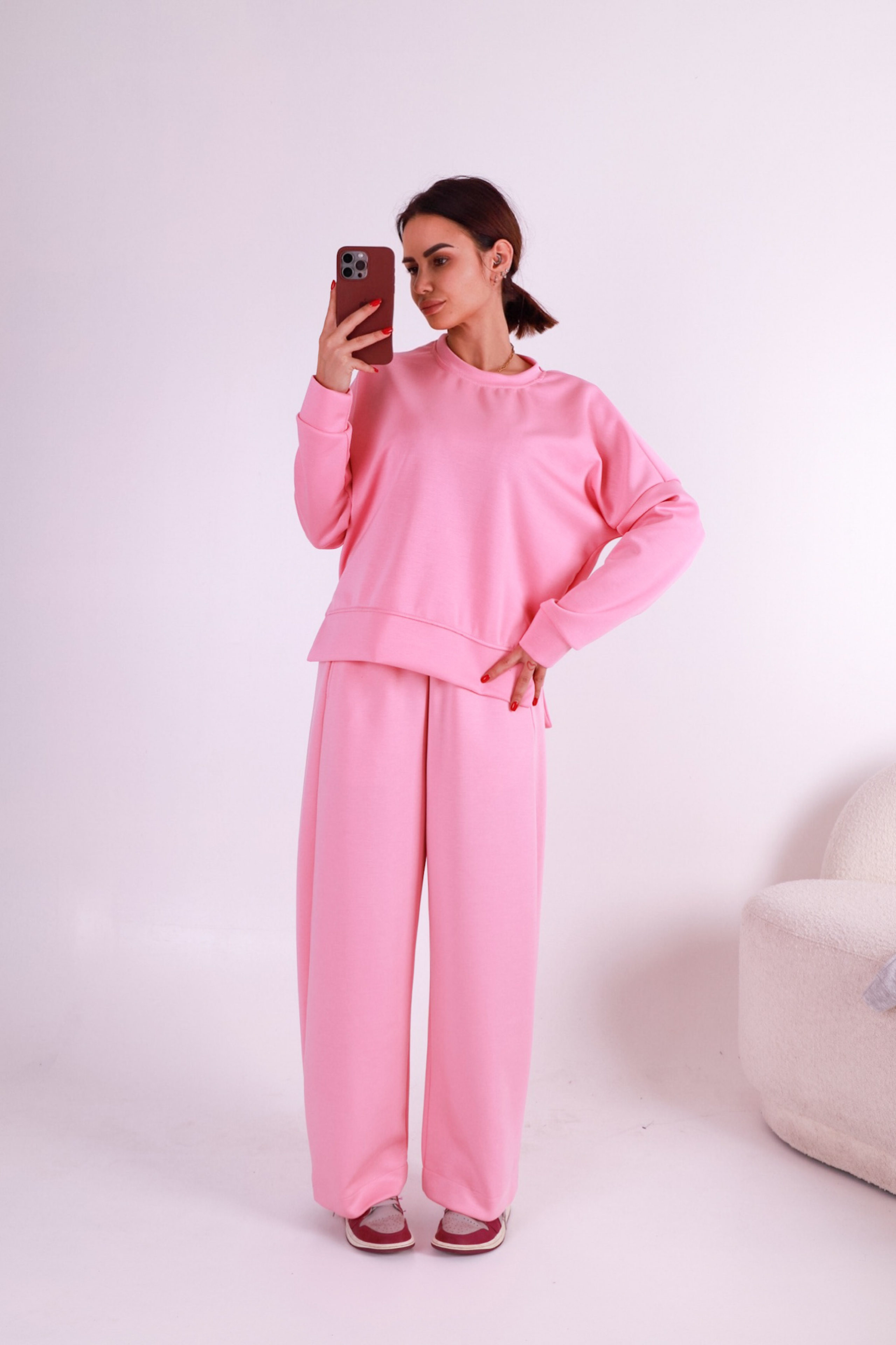 Pantalone Ball - Baby Pink