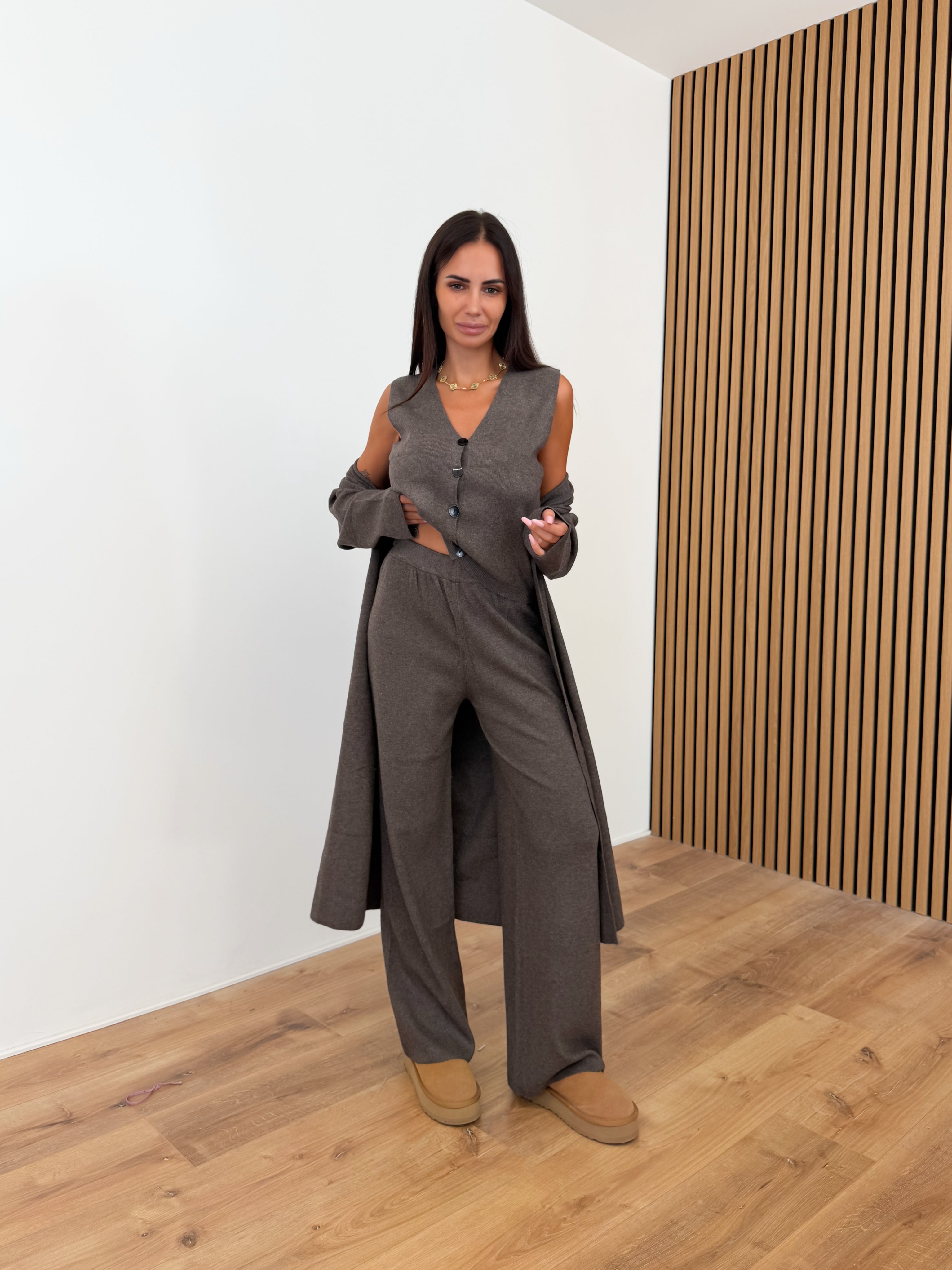 Coordinato Tris Giselle - Khaki