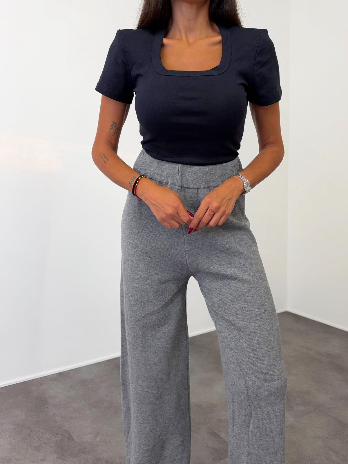 Pantalone Caress - Grigio - SAINTH