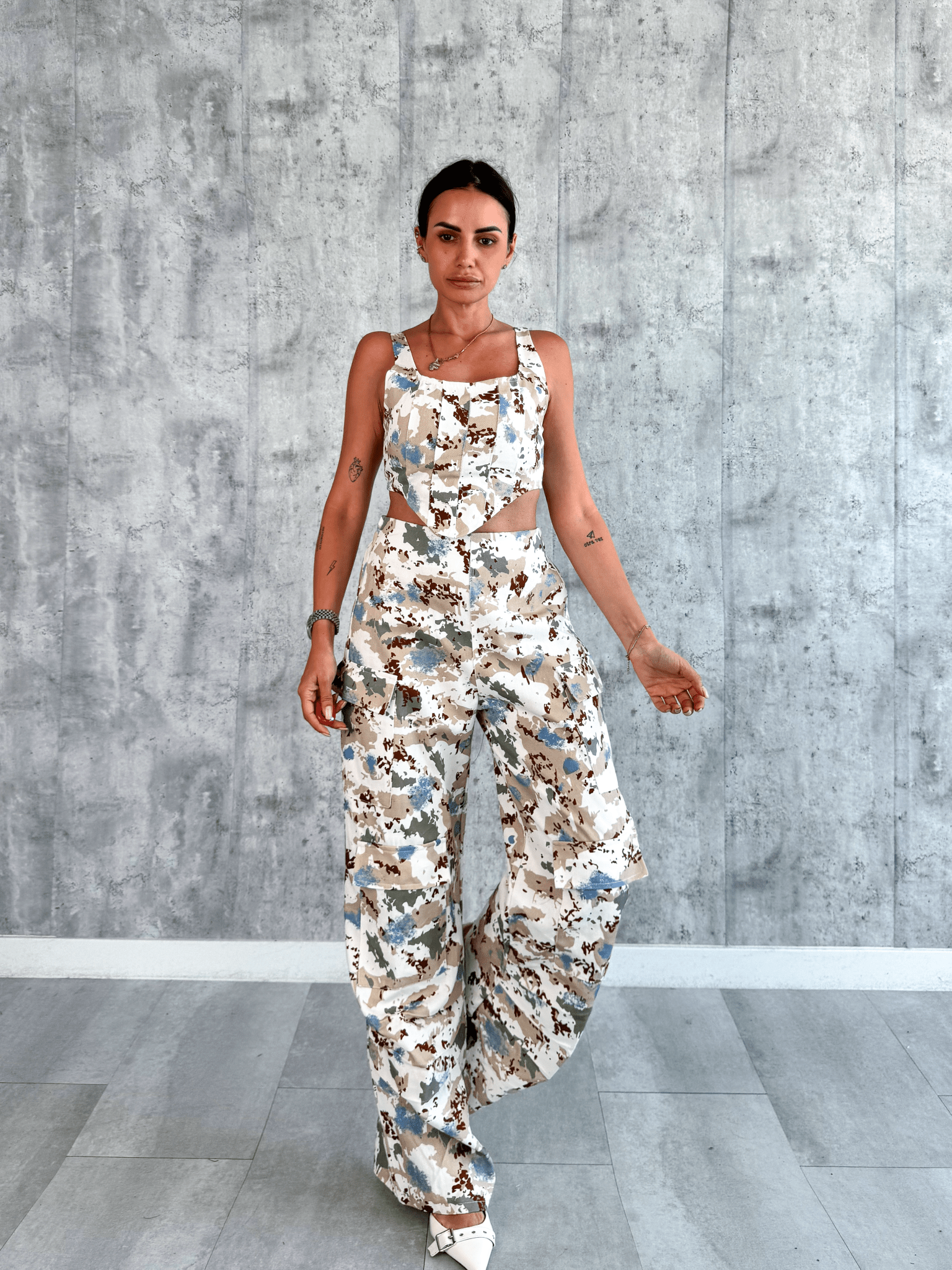 Completo Meneguara - Bianco - SAINTH