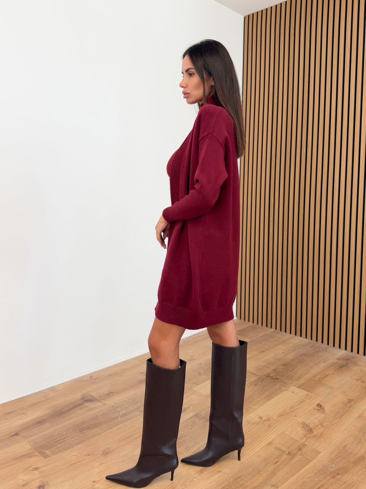 Cardigan Utility - Bordeaux - SAINTH