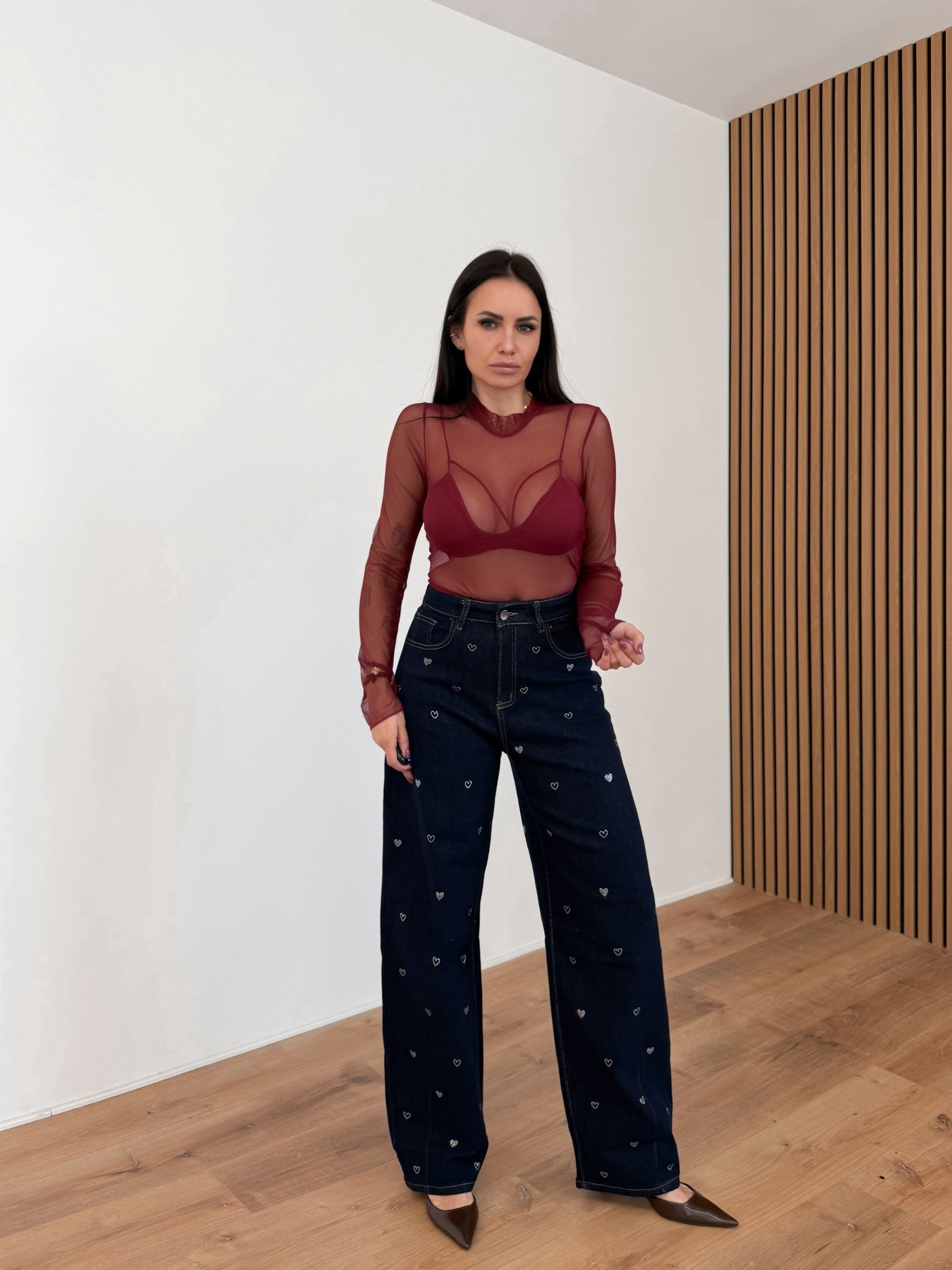 Jeans TR667 - Denim Scuro - SAINTH