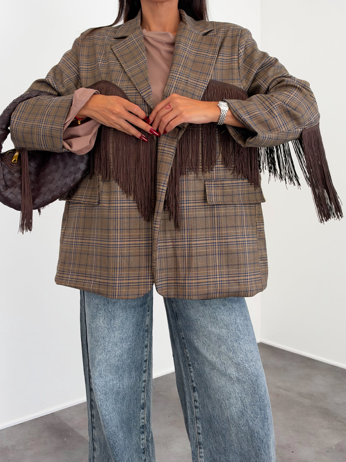 Blazer Galles - Camel Blu