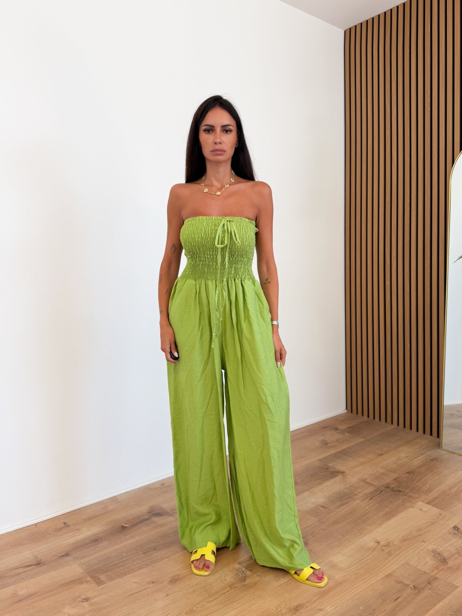Tuta Intera Wide - Pistacchio - SAINTH