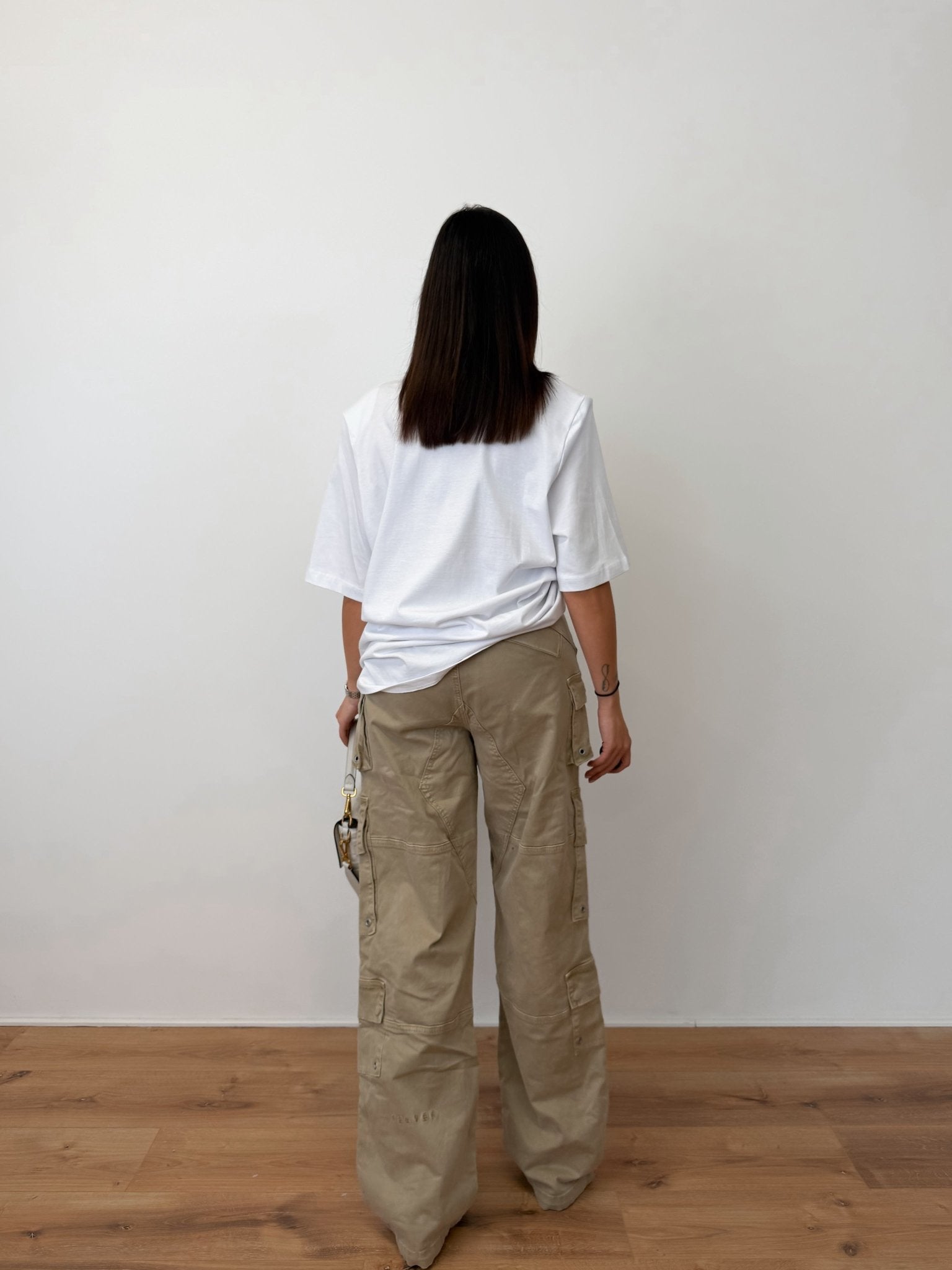 Maglia Over Spalle Interne - Bianca - SAINTH