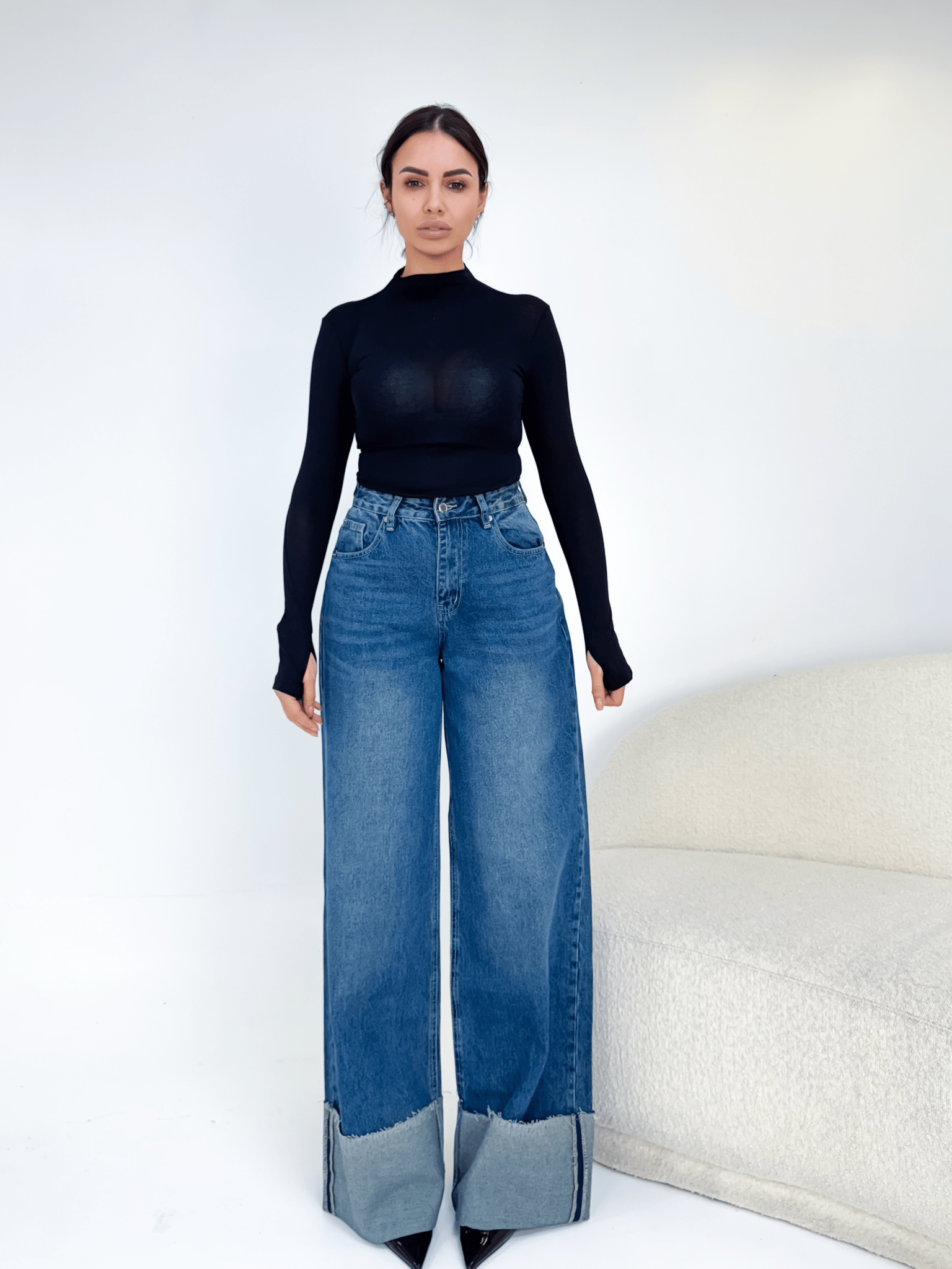 Jeans Piegone - Denim - SAINTH