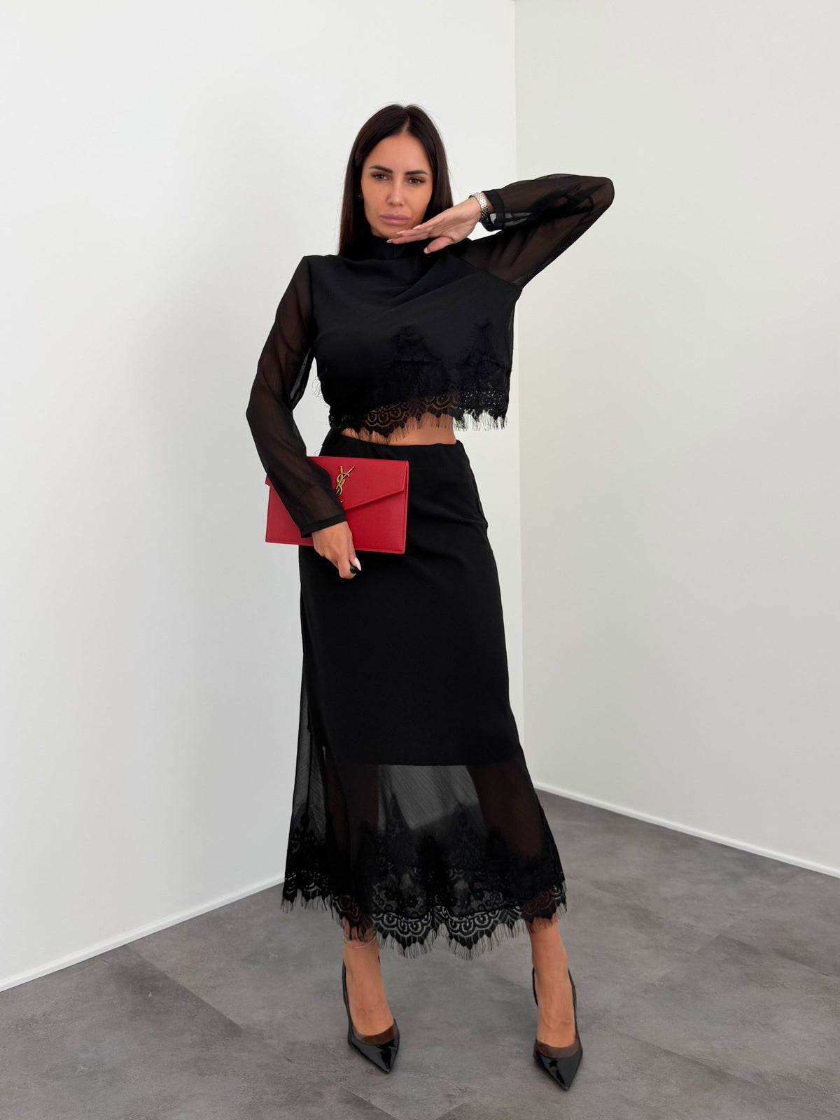 Coordinato Morgana - Nero - SAINTH