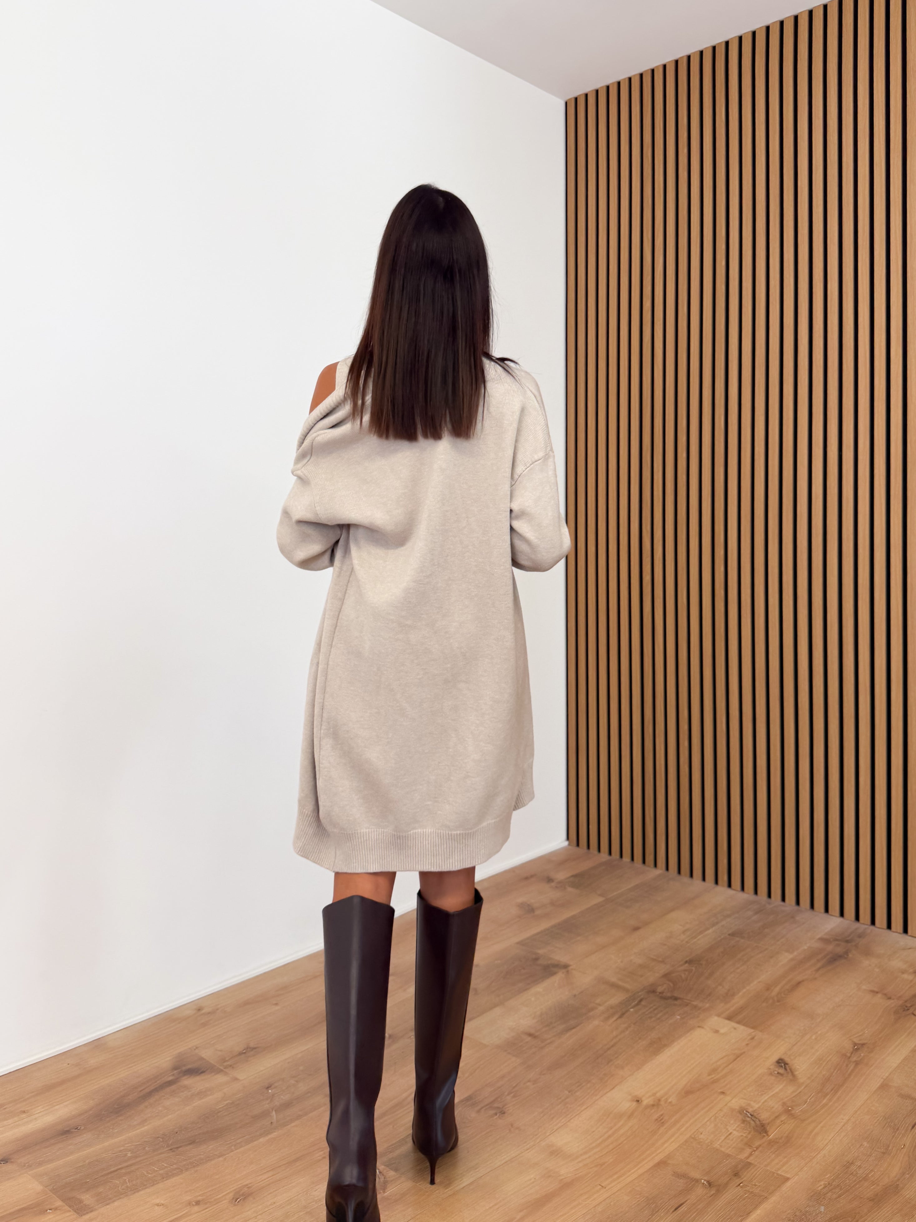 Cardigan Utility - Beige