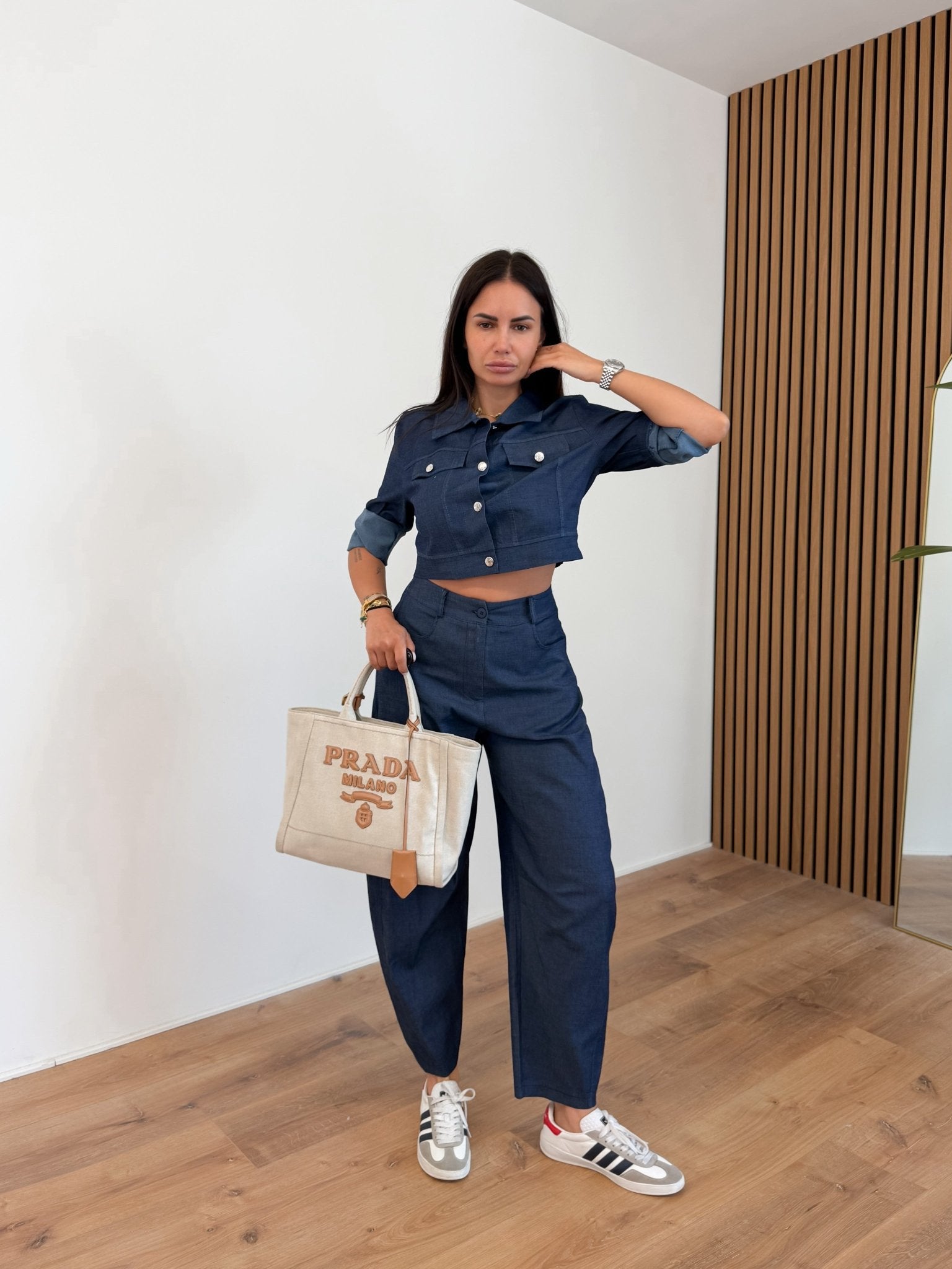 Coordinato Floria - Denim - SAINTH