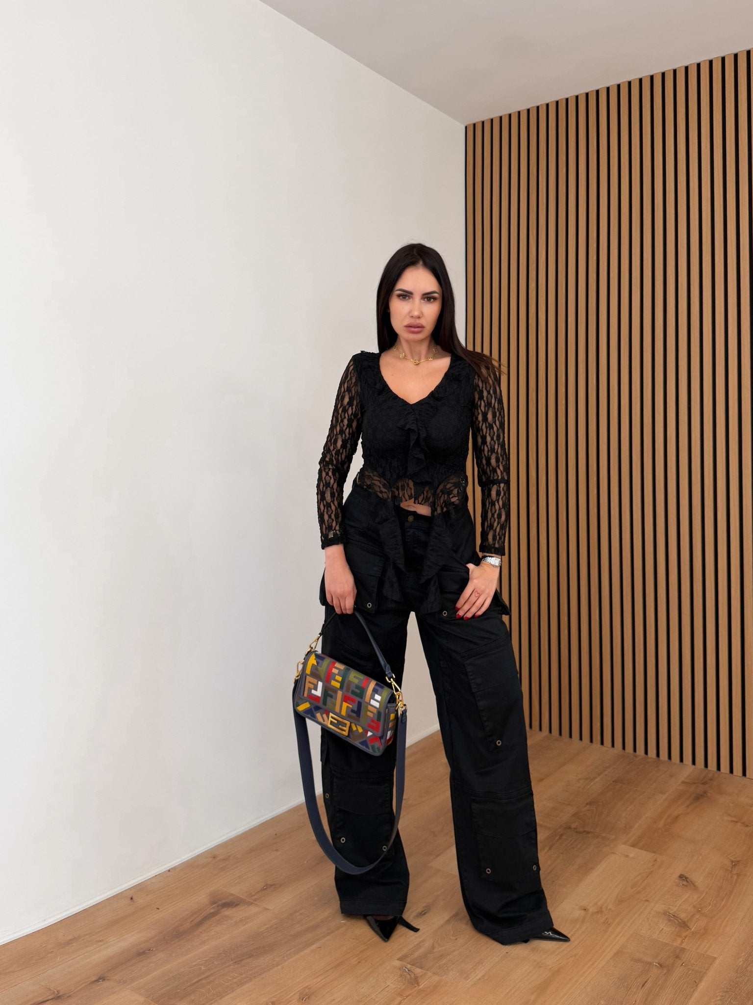 Maglietta Ninfa - Nera - SAINTH