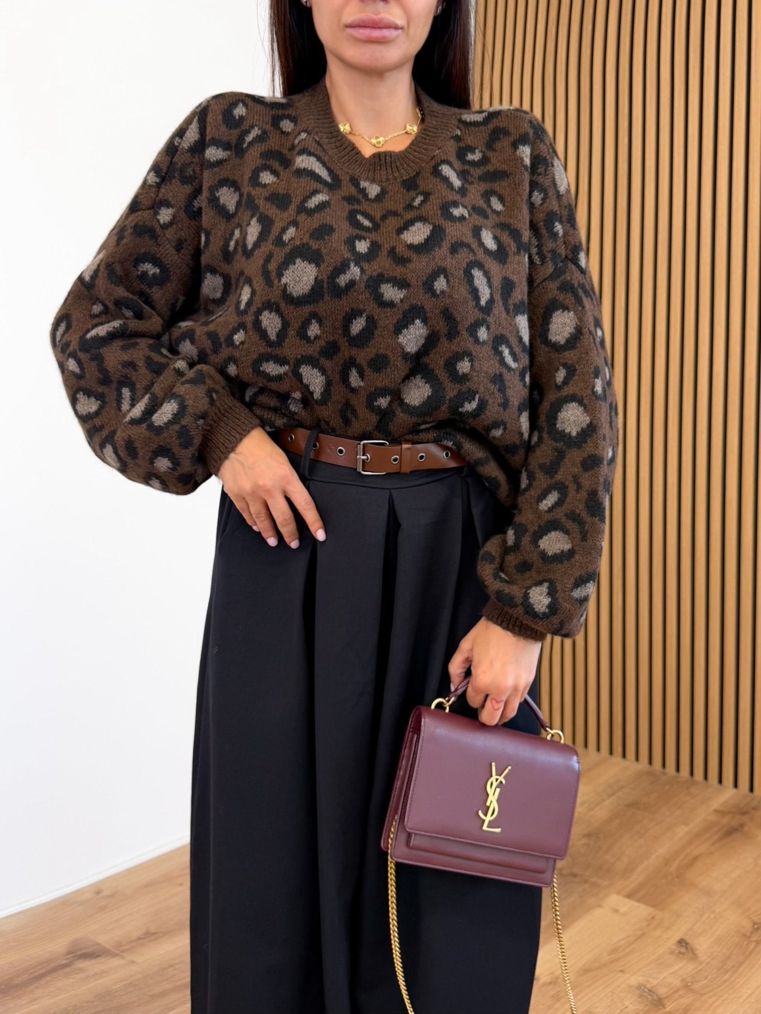 Pantalone Maxi - Nero - SAINTH