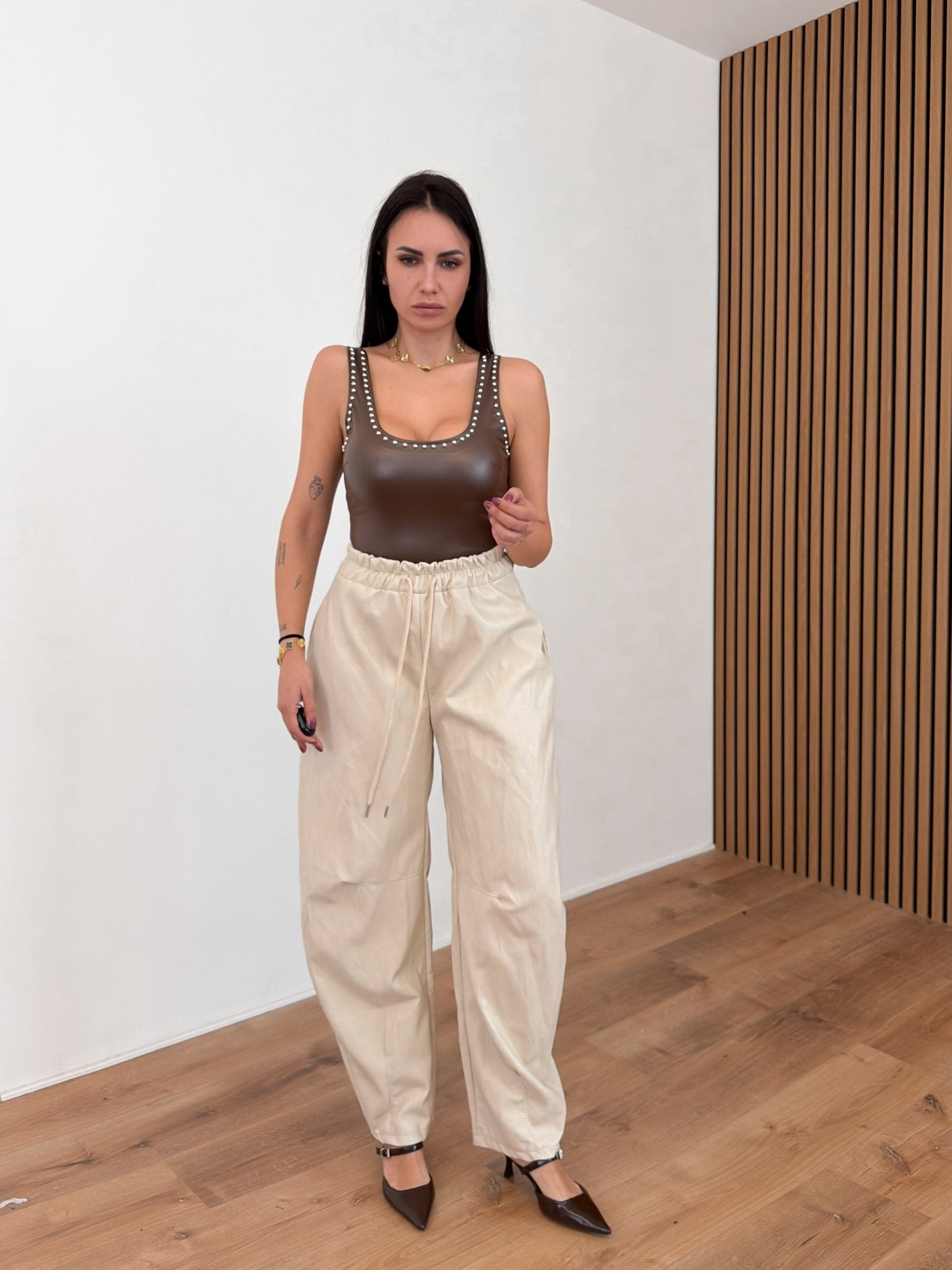 Pantalone Ecop Balloon - Burro - SAINTH