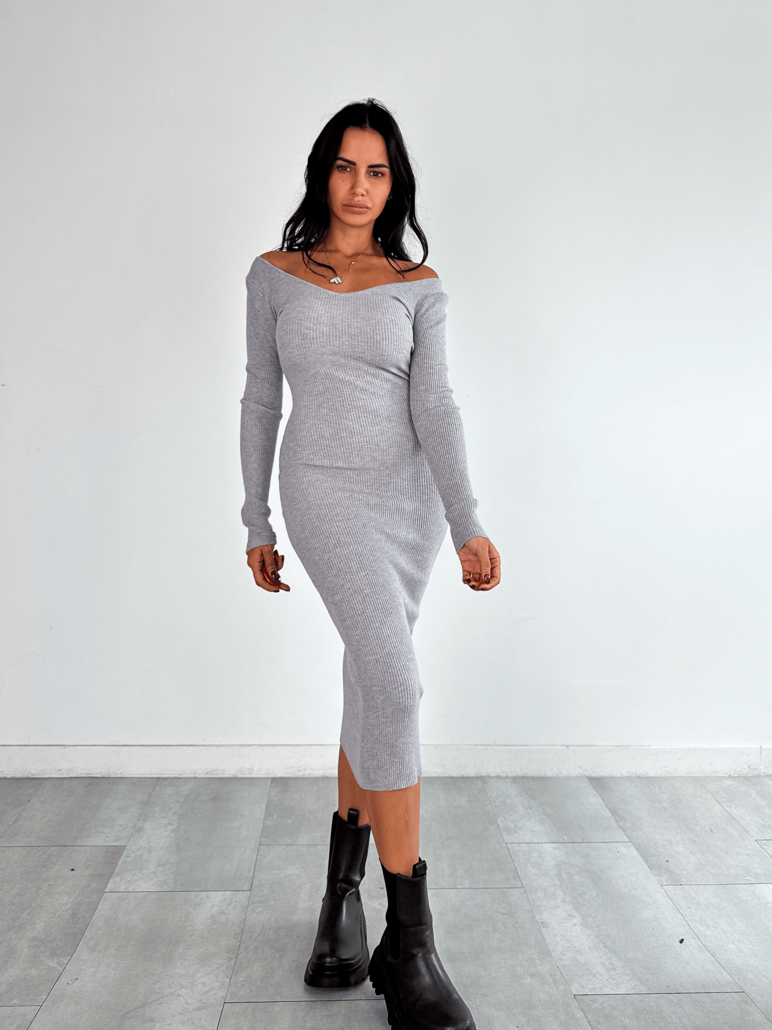 Abito Pull Fascino - Grigio - SAINTH