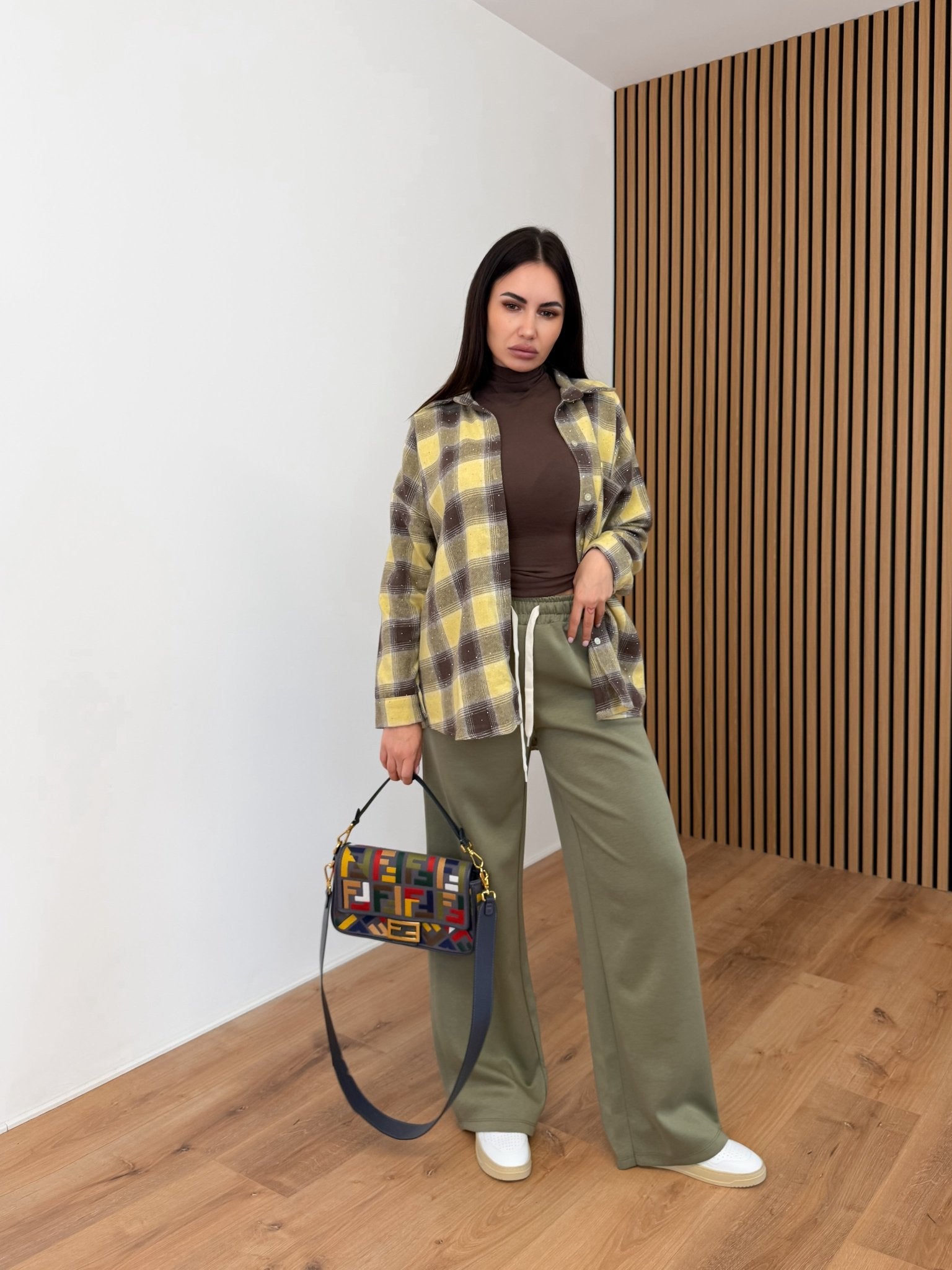 Pantalone Tuta Flow - Army Green - SAINTH